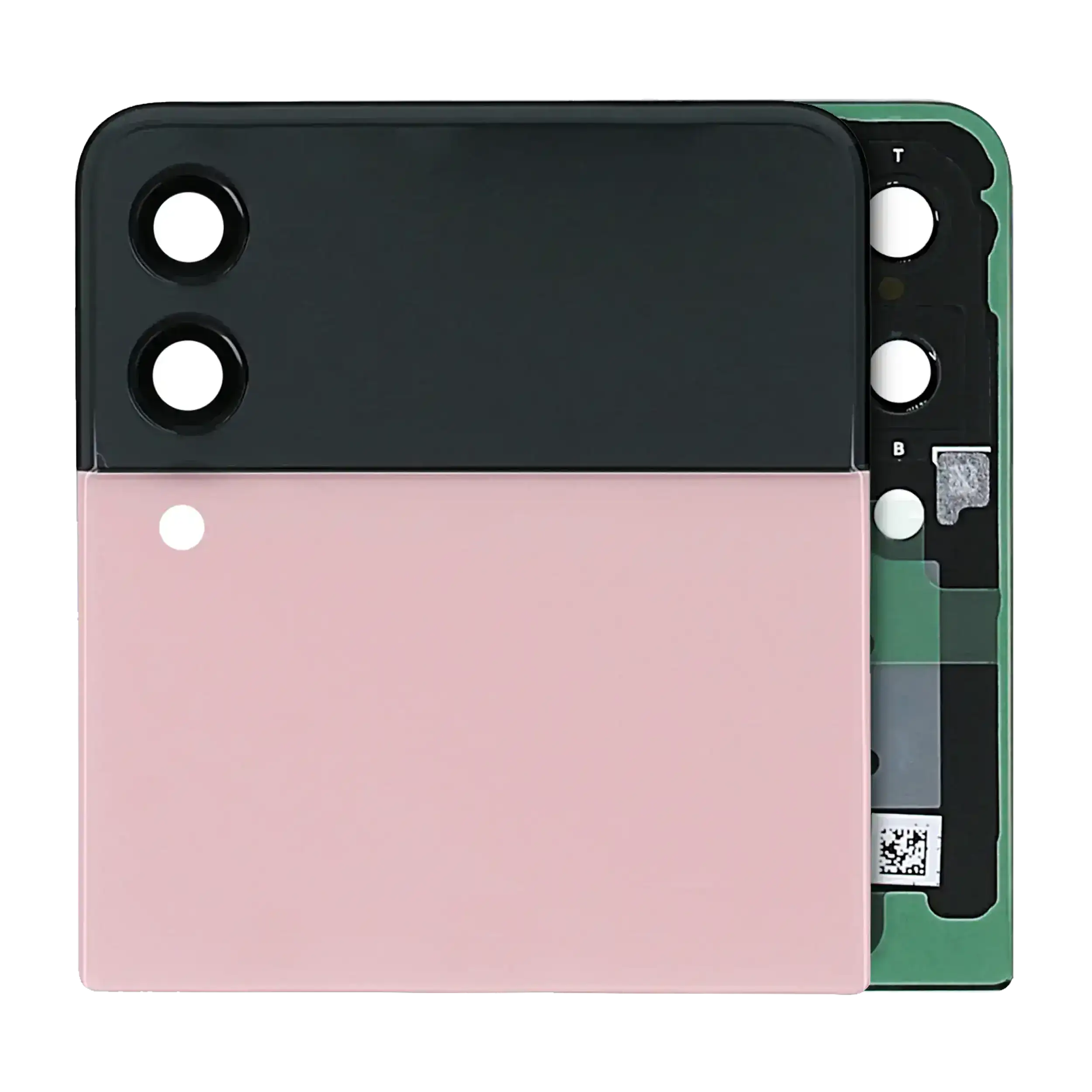 Outer Oled Assembly Compatible For Samsung Galaxy Z Flip 3 5G (Us & International) (Service Pack) (Pink)