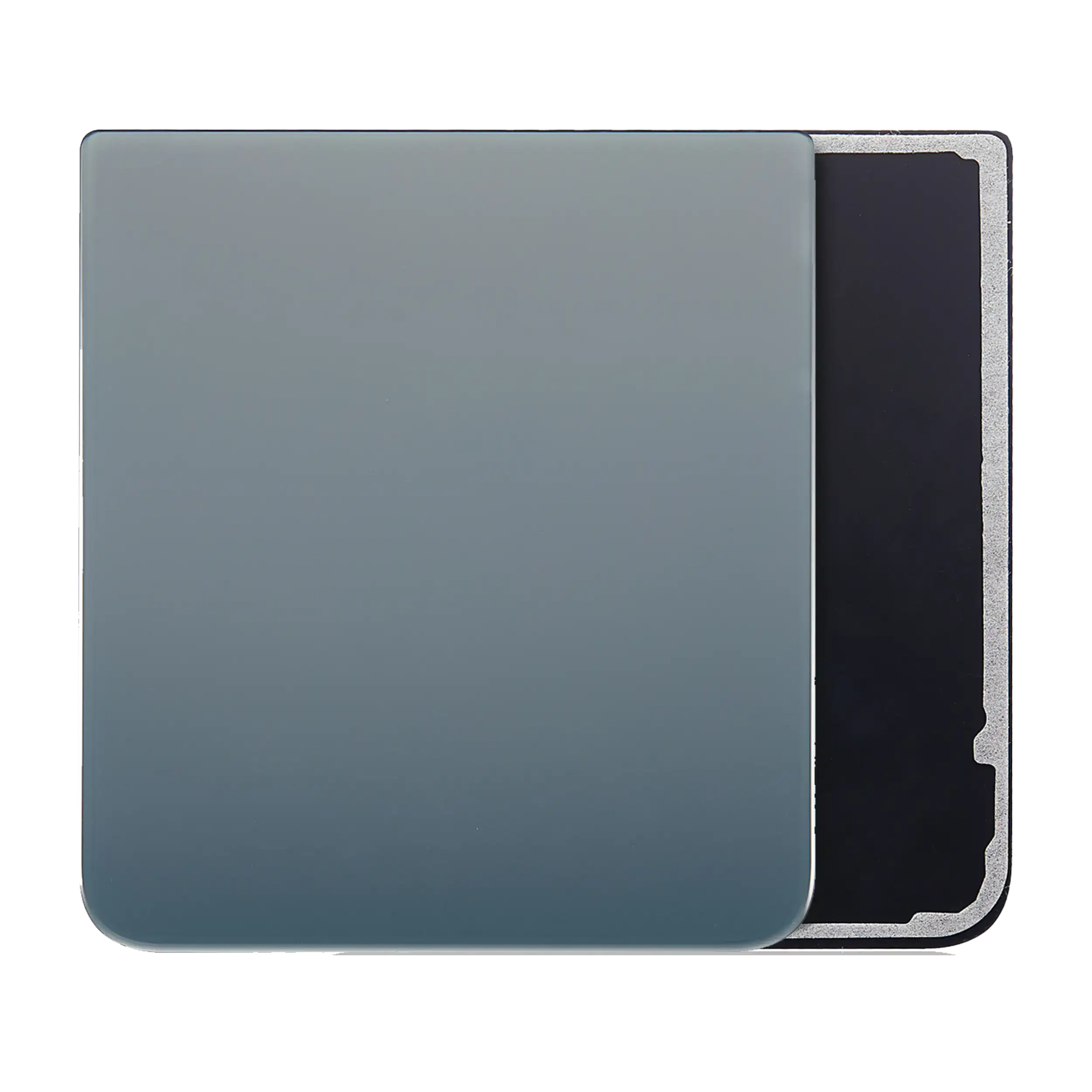 Bottom Back Cover Glass Compatible For Samsung Galaxy Z Flip 3 5G (Service Pack) (Green)