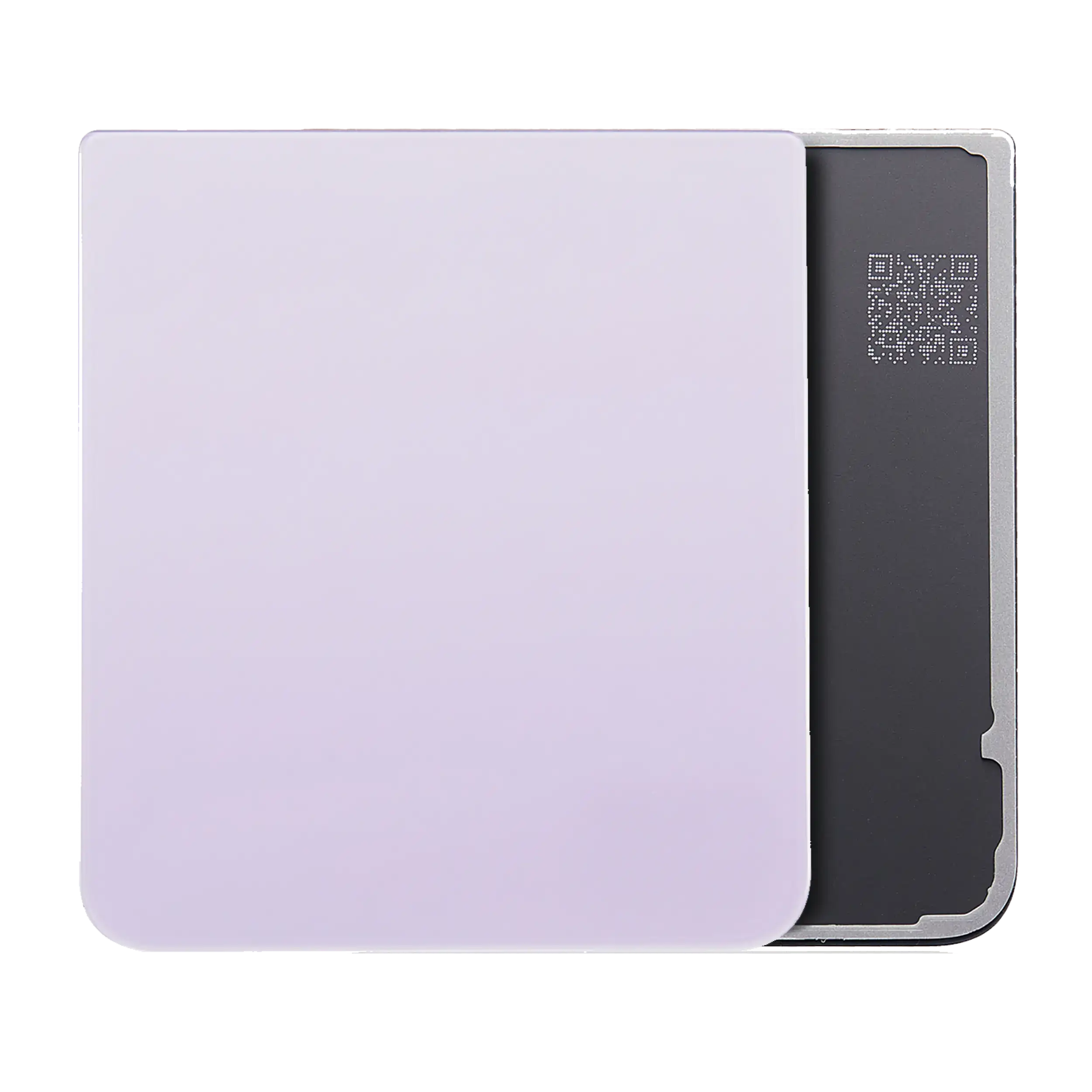 Bottom Back Cover Glass Compatible For Samsung Galaxy Z Flip 3 5G (Service Pack) (Lavender)