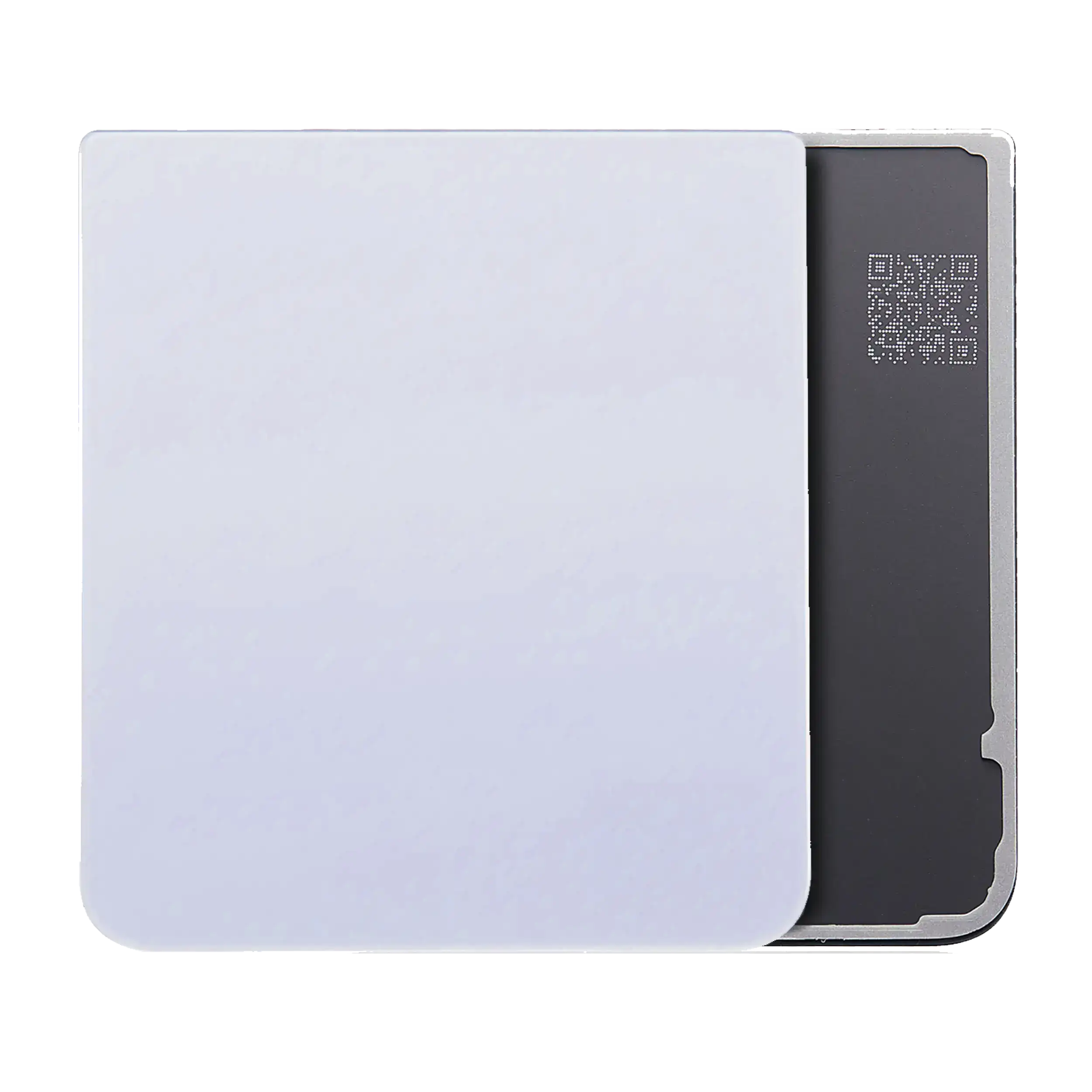 Bottom Back Cover Glass Compatible For Samsung Galaxy Z Flip 3 5G (Service Pack) (Blue)