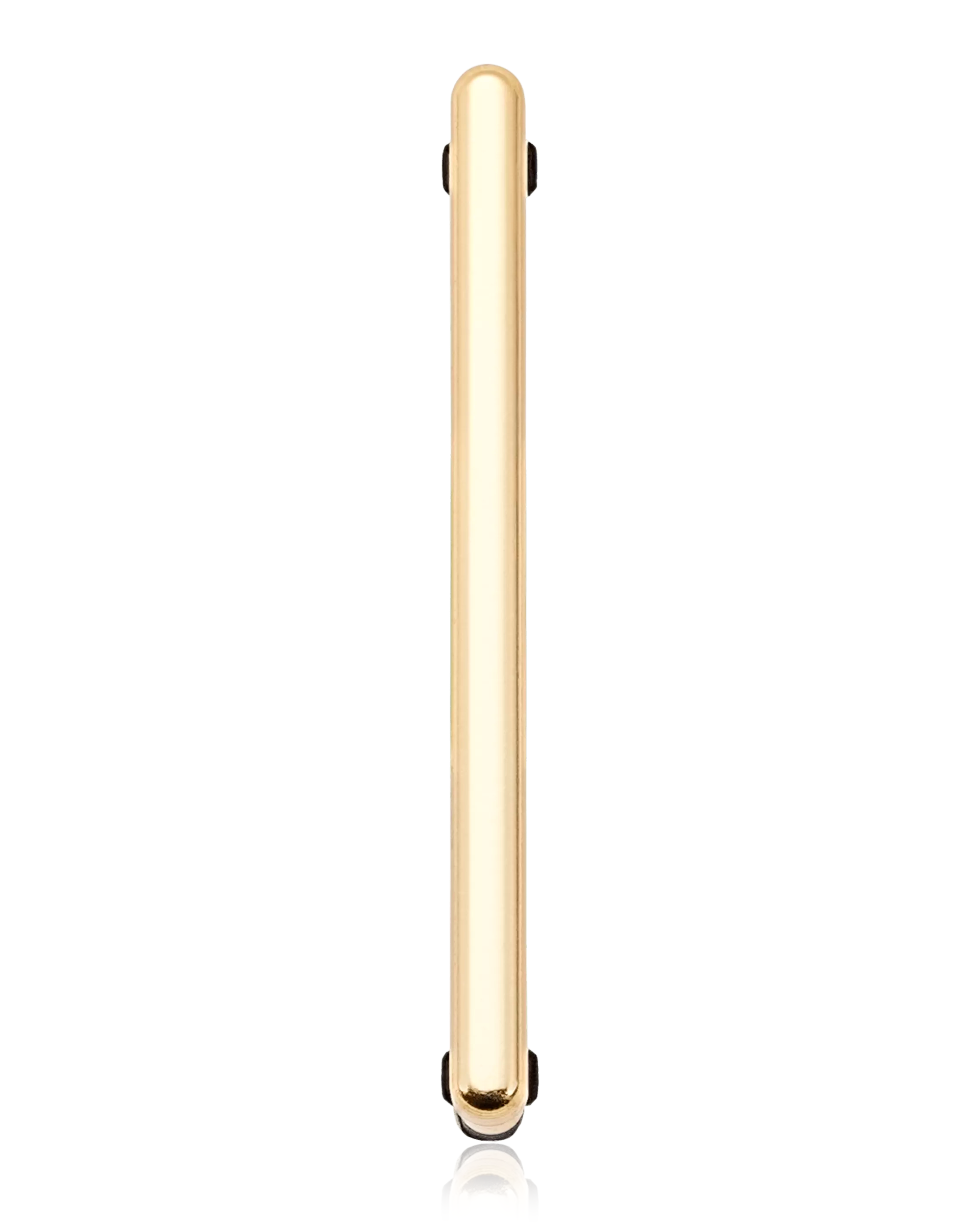 Hard Buttons (Volume) Compatible For Samsung Galaxy Z Flip 4G (F700) / Z Flip 5G (F707) (Mystic Gold)