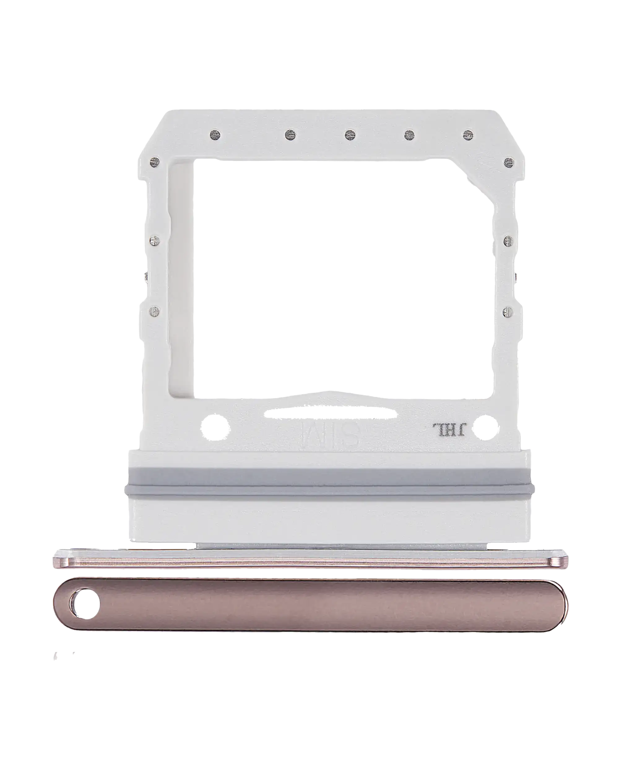 Single Sim Card Tray Compatible For Samsung Galaxy Z Flip 4G (F700) / Z Flip 5G (F707) (Mystic Bronze)