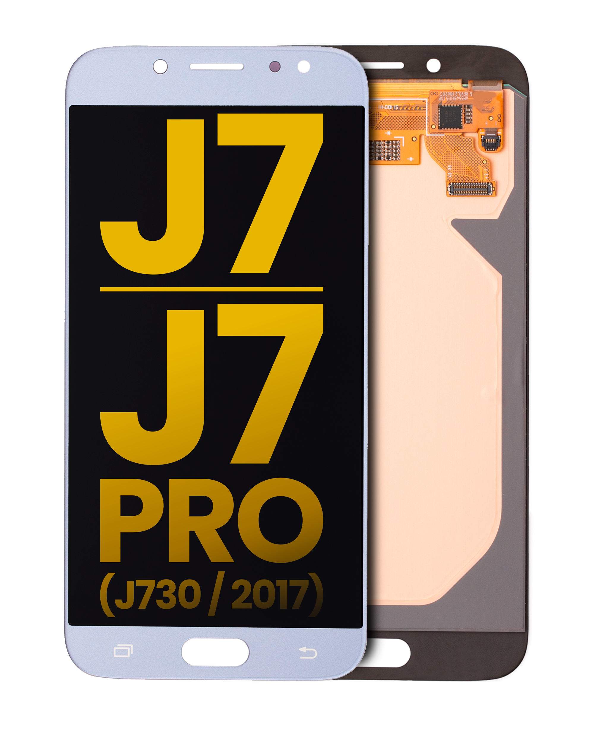 Oled Assembly Without Frame Compatible For Samsung Galaxy J7 / J7 Pro (J730 / 2017) (Refurbished) (Blue / Gray)
