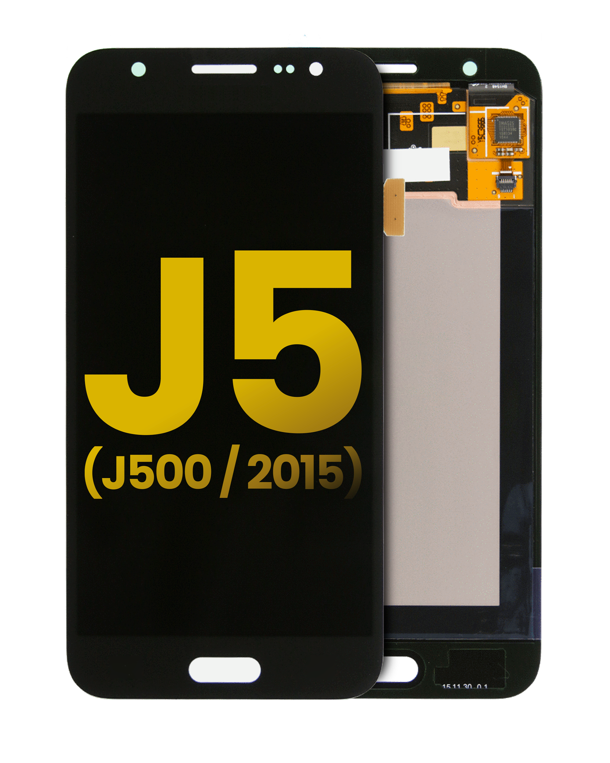 Oled Assembly Without Frame Compatible For Samsung Galaxy J5 (Refurbished) (J500 / 2015) (Black)