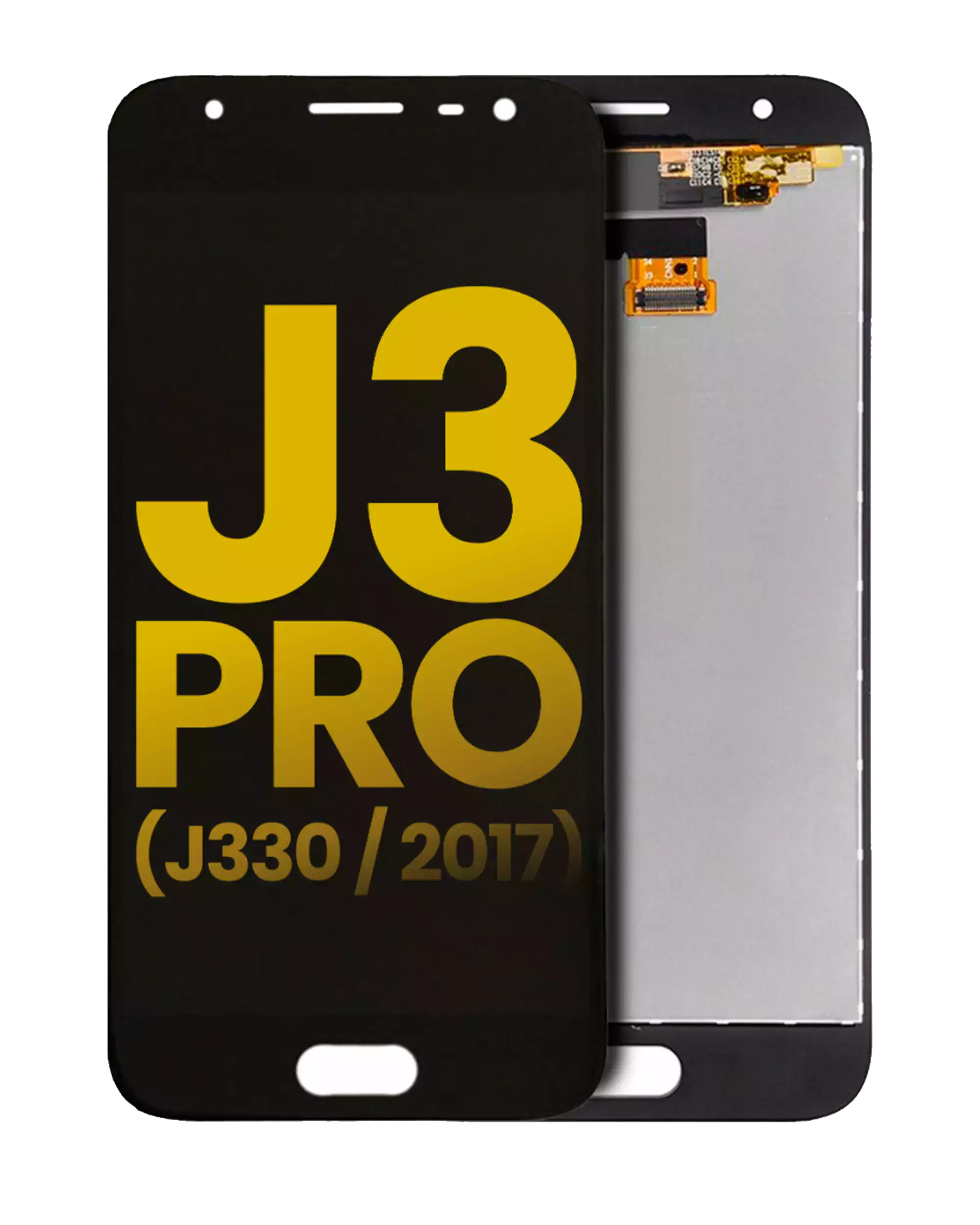 Oled Assembly Without Frame Compatible For Samsung Galaxy J3 Pro (J330 / 2017) (Refurbished) (Black)