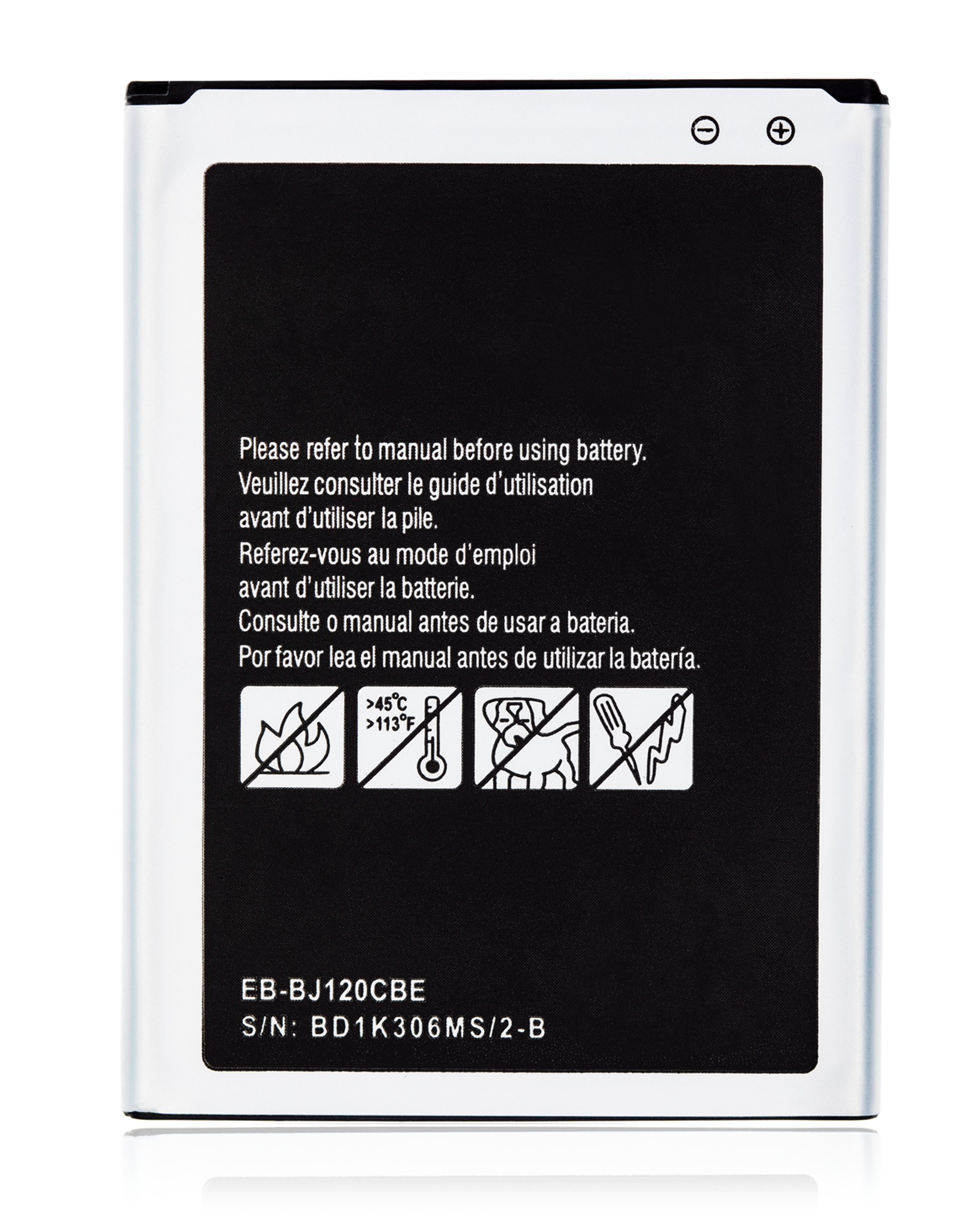 Replacement Battery Compatible For Samsung Galaxy J1 Luna Sm-S120Vl (J120 / 2016) / Galaxy Express 3 (Eb-Bj120Cbu/E)