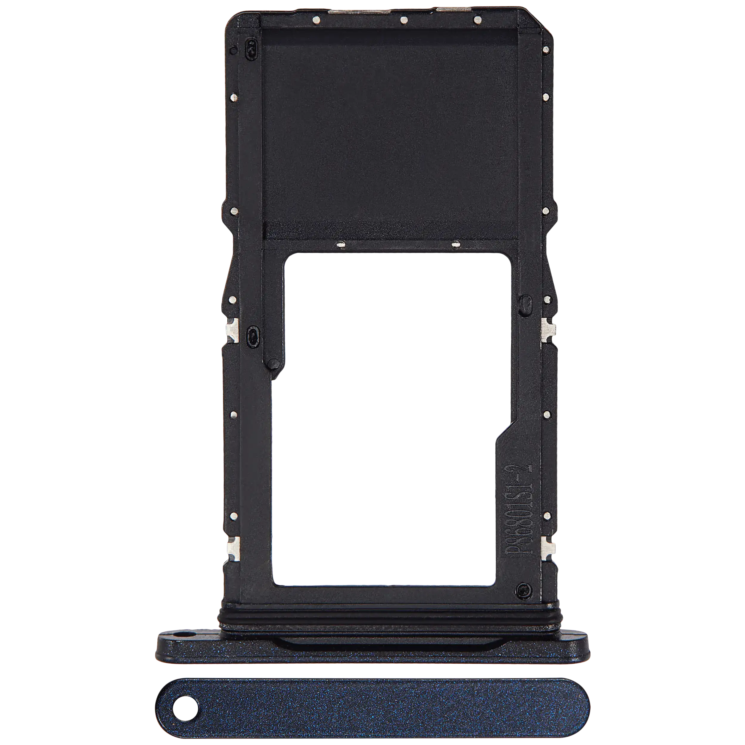 Micro Sd Sim Card Tray Compatible For Samsung Galaxy Tab A9 Plus (X218 / X215 / 2023) (Navy)