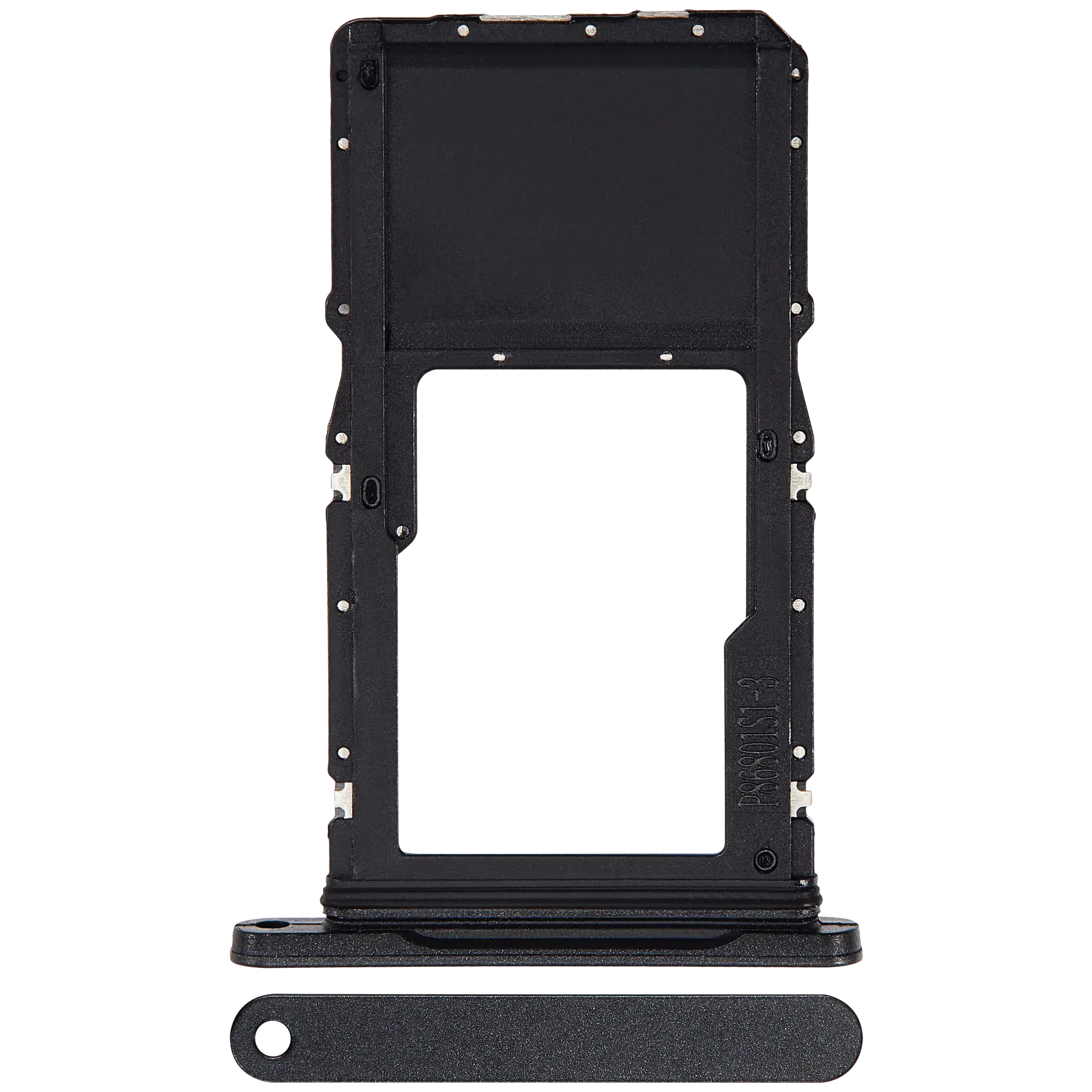 Micro Sd Sim Card Tray Compatible For Samsung Galaxy Tab A9 Plus (X218 / X215 / 2023) (Graphite)