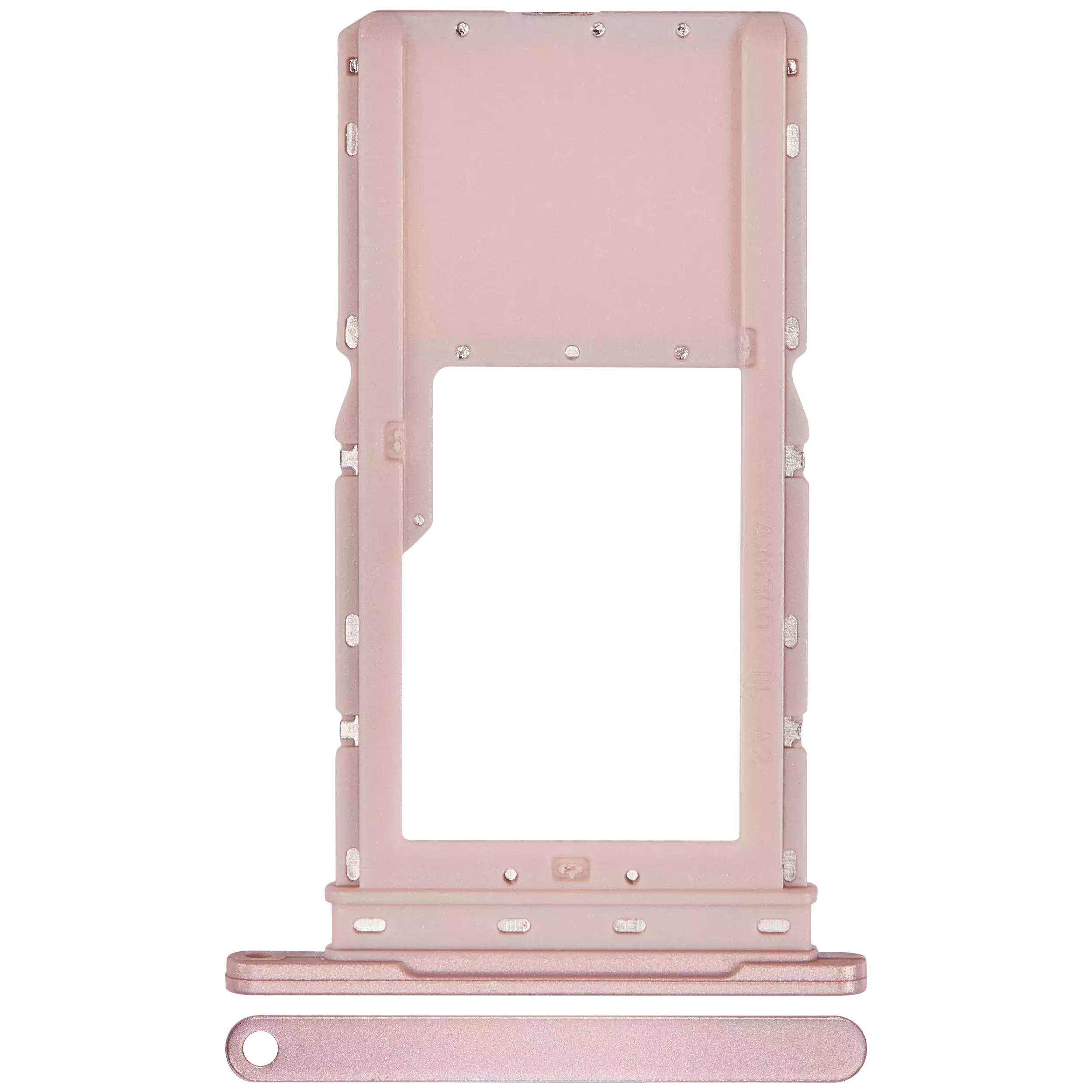 Micro Sd Sim Card Tray Compatible For Samsung Galaxy Tab A8 10.5" (X200 / 2021) (Wifi Only) (Pink Gold)