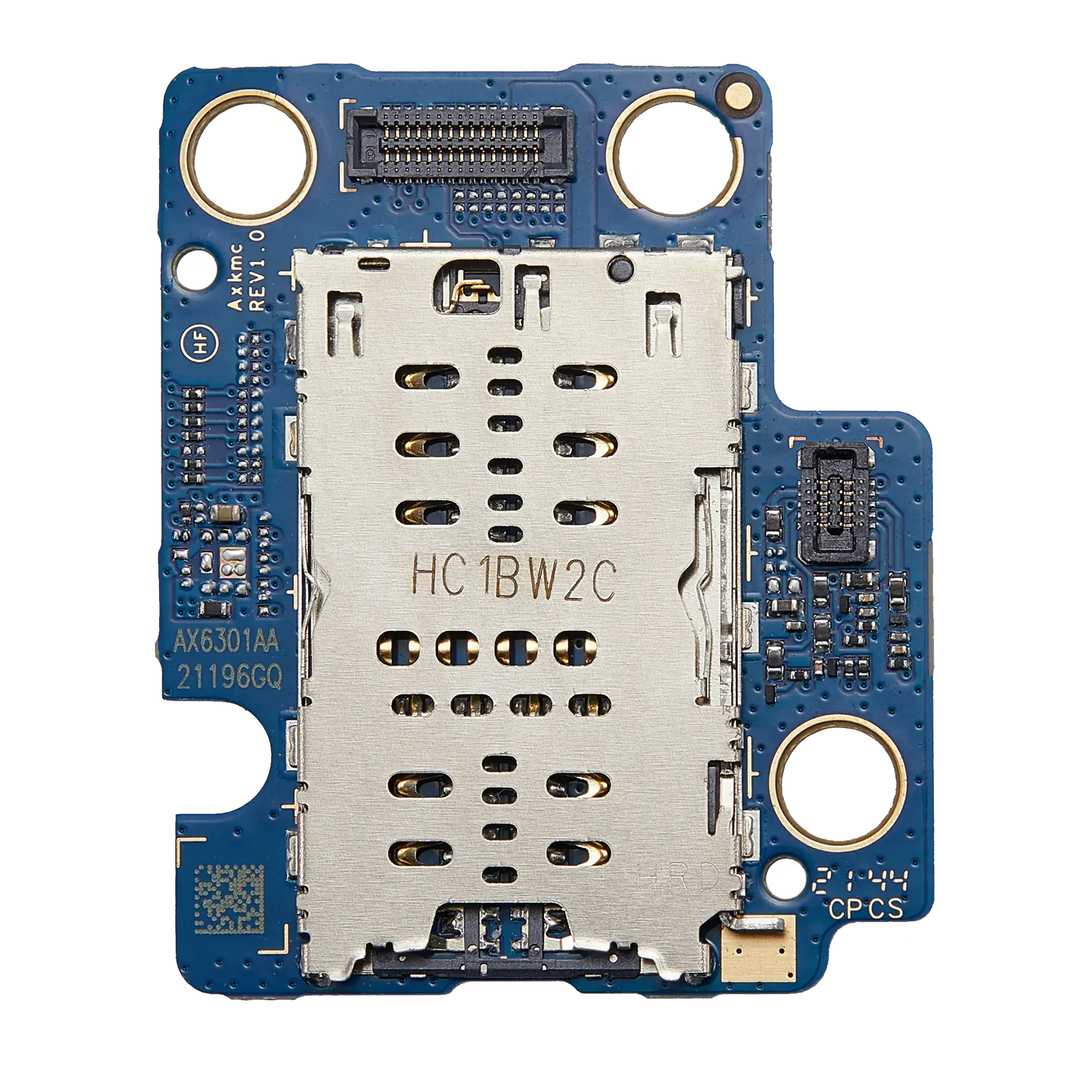 Sim Card Reader With Borad Compatible For Samsung Galaxy Tab A8 10.5" (2021) (X200 / X205)