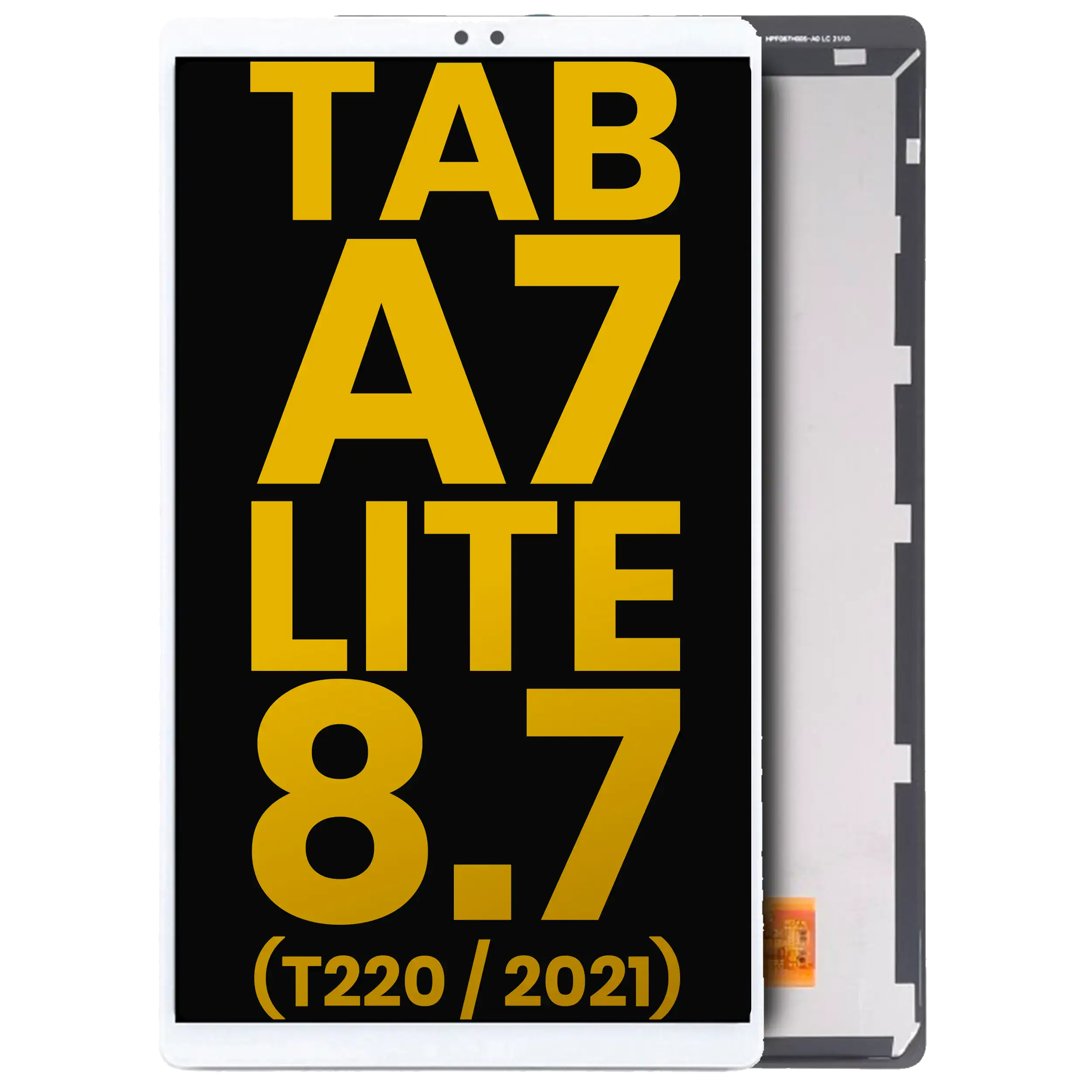 Lcd Assembly Without Frame Compatible For Samsung Galaxy Tab A7 Lite 8.7" (2021) (T220) (Wifi Version) (Refurbished) (White)