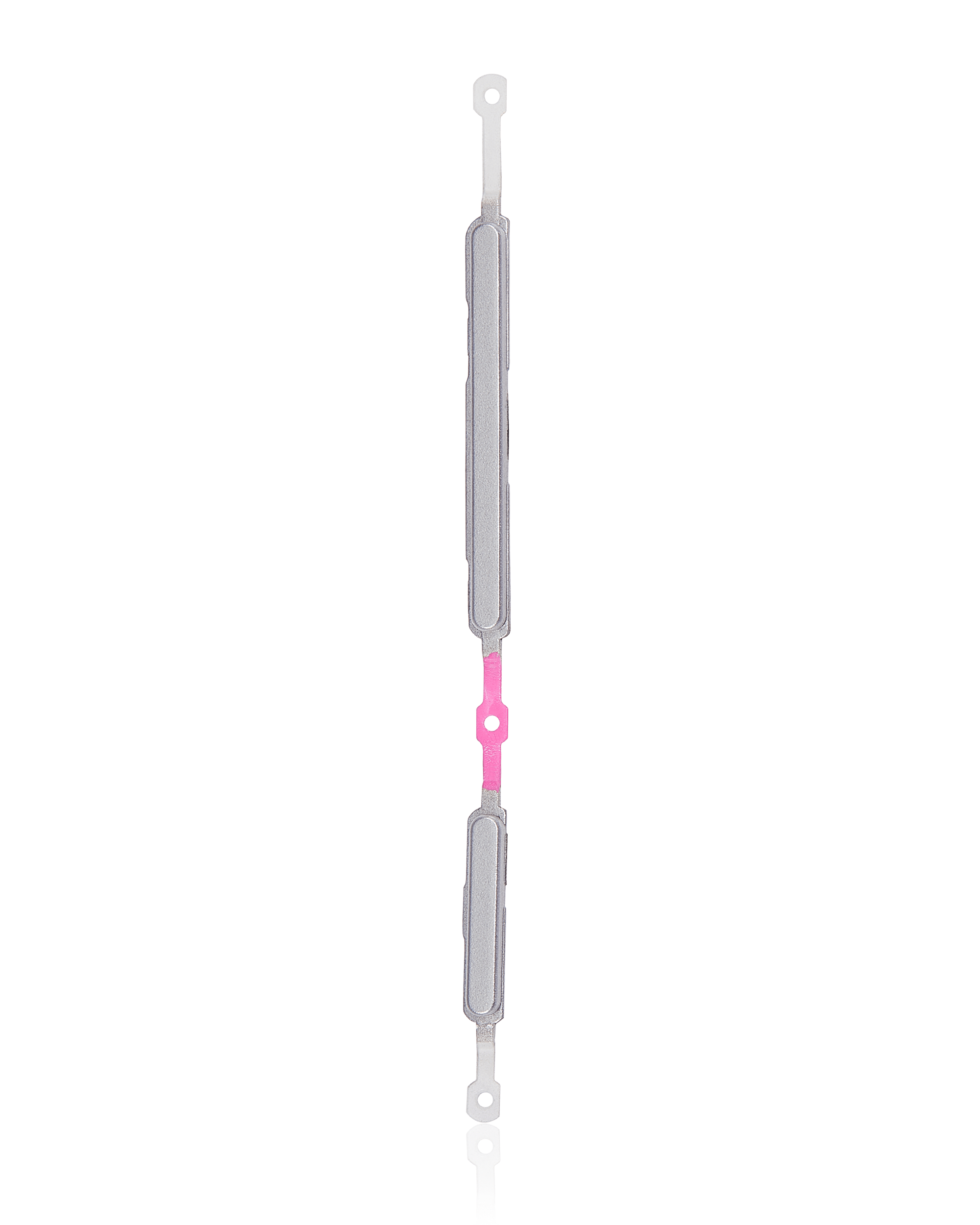Hard Buttons (Power / Volume) Compatible For Samsung Galaxy Tab A7 Lite (T220 / T225 / T227) (Silver)