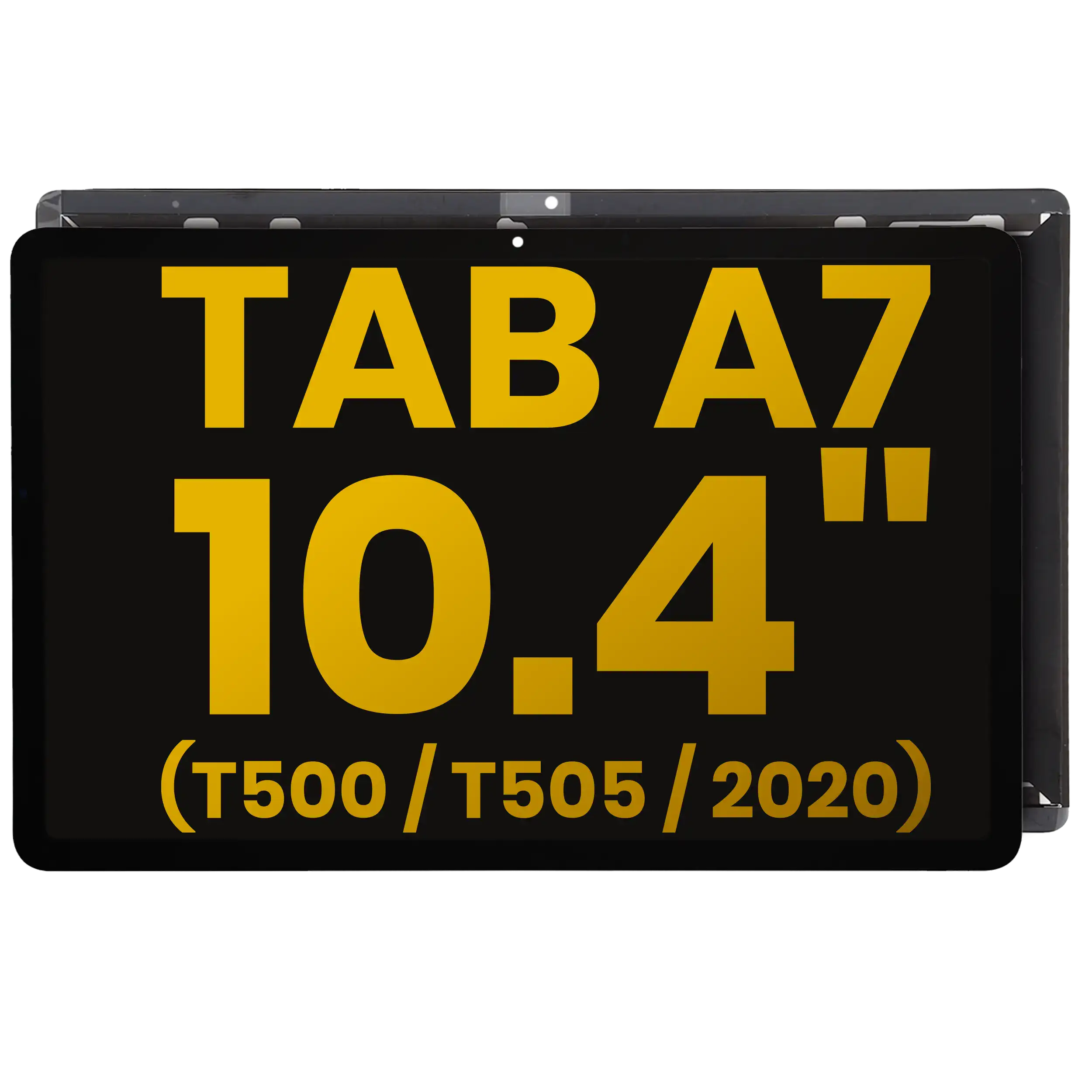 Lcd Assembly Without Frame Compatible For Samsung Galaxy Tab A7 10.4" (T500 / T505 / T507) (2020) (Refurbished) (Black)