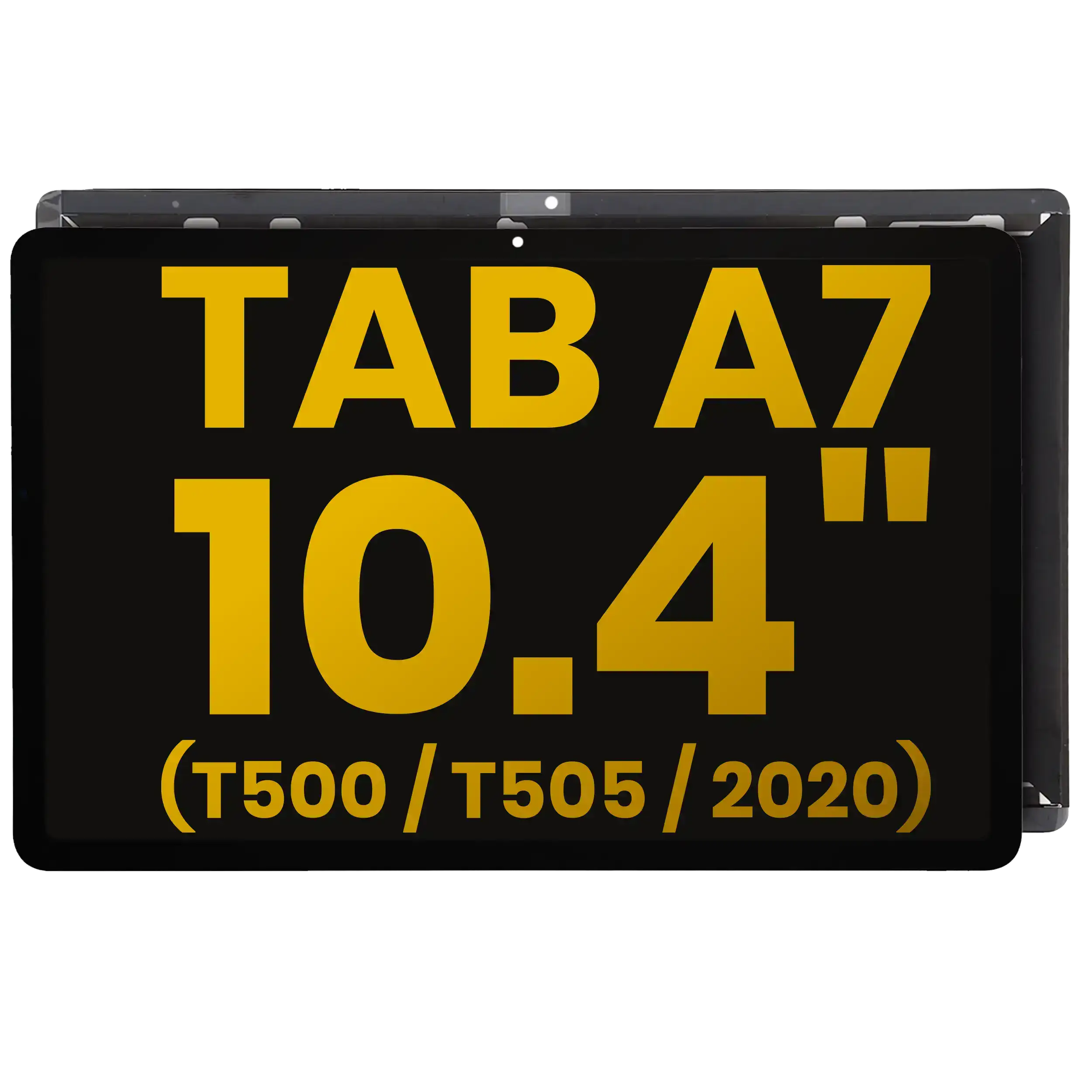 Lcd Assembly Without Frame Compatible For Samsung Galaxy Tab A7 10.4" (T500 / T505 / T507) (2020) (Refurbished) (Black)