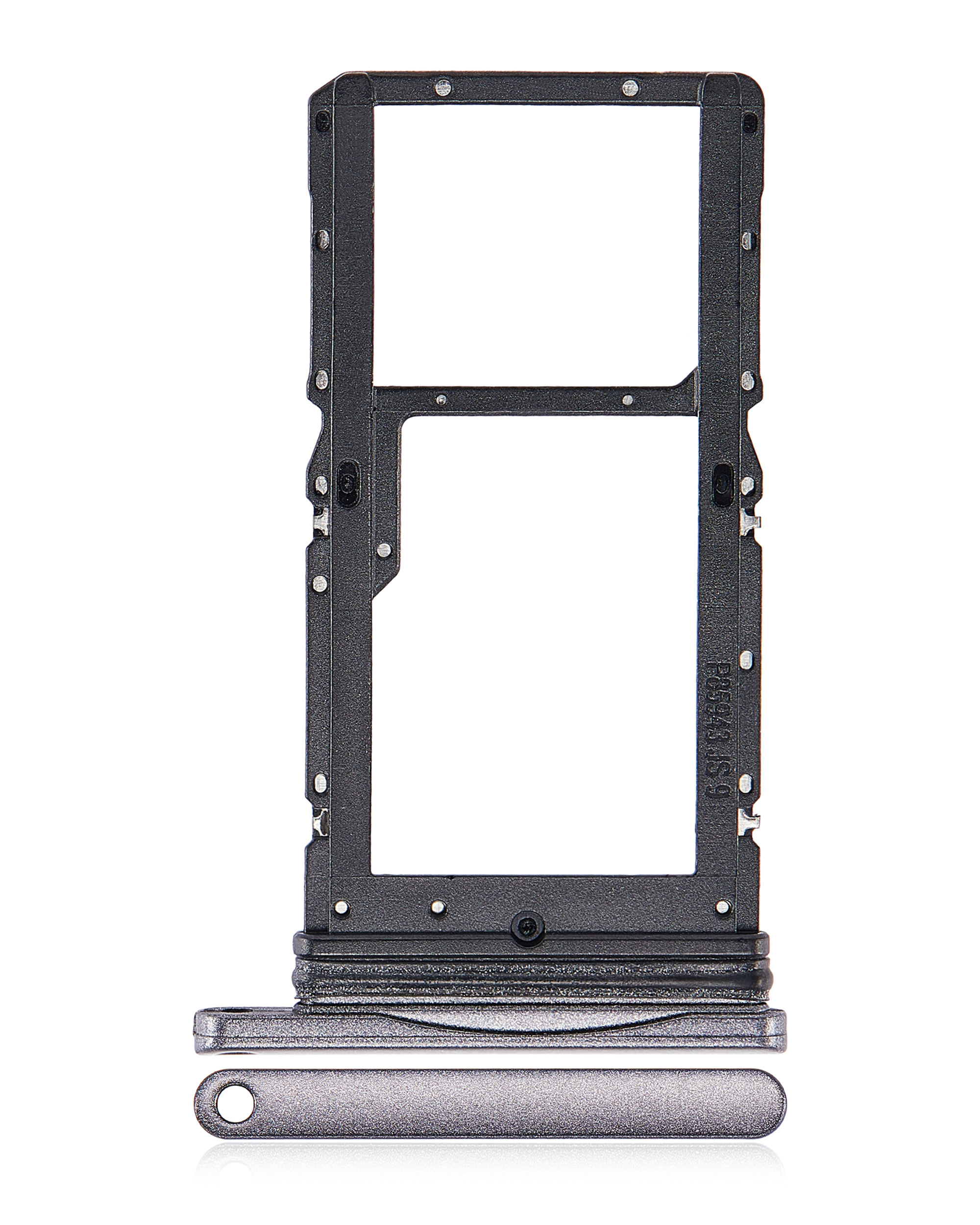 Sim Card Tray Compatible For Samsung Galaxy Tab A7 10.4" (T505 / T507 / 2020) (Dark Gray)