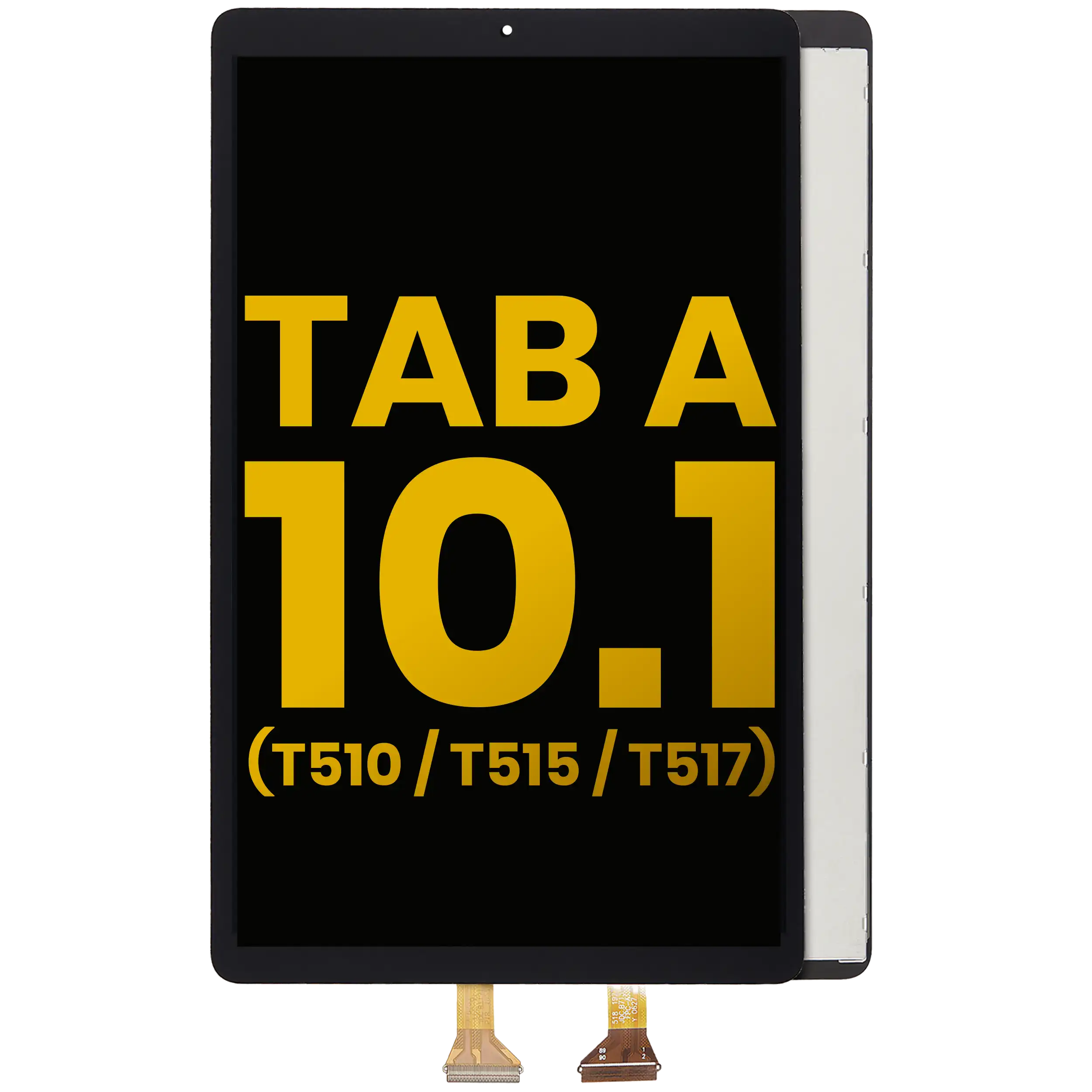 Lcd Assembly Without Frame Compatible For Samsung Galaxy Tab A 10.1" (T510 / T515 / T517) (2019) (Refurbished) (Black)