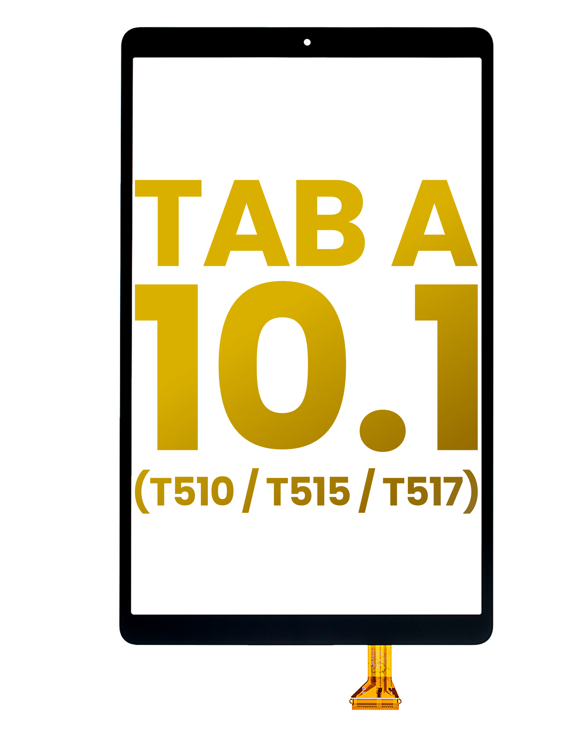 Digitizer Compatible For Samsung Galaxy Tab A 10.1" (T510 / T515 / T517) (2019) (Black)