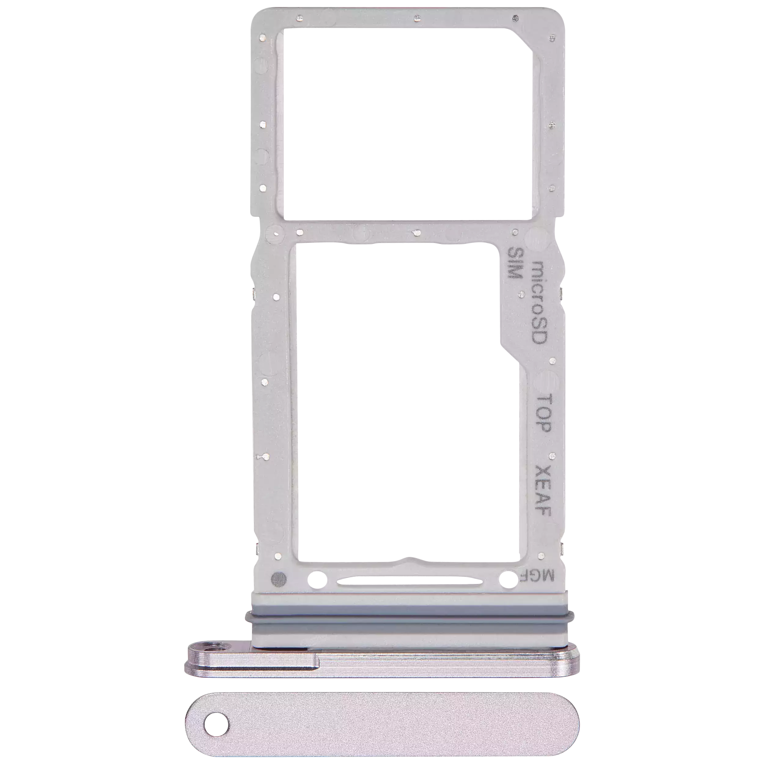 Dual Sim Card Tray Compatible For Samsung Galaxy Tab S9 Fe 10.9"  (X516) (2023) (Lavender)