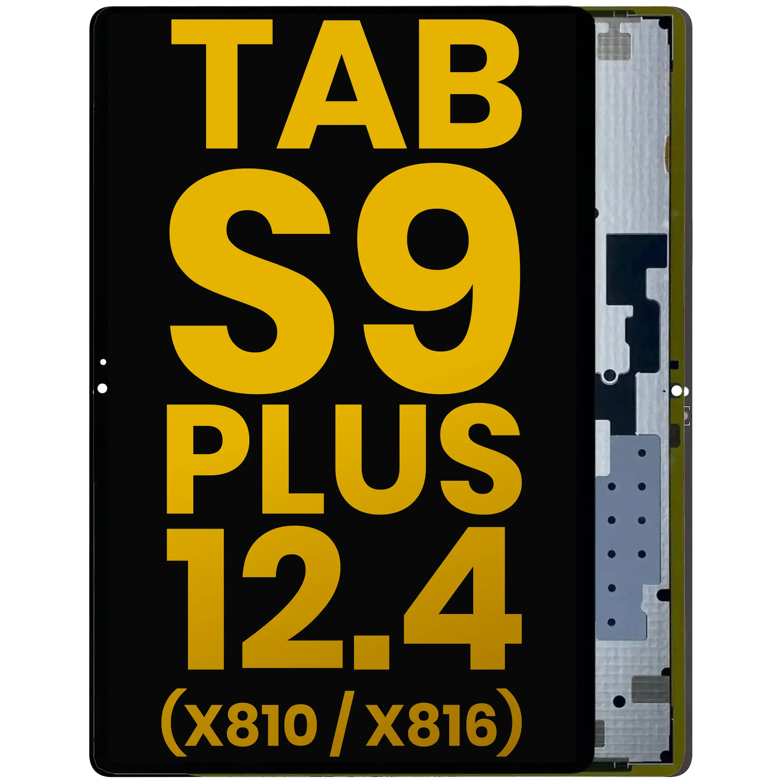 Oled Assembly Without Frame Compatible For Samsung Galaxy Tab S9 Plus 12.4"  (X810 / X816 ) (2023) (Refurbished) (All Colors)