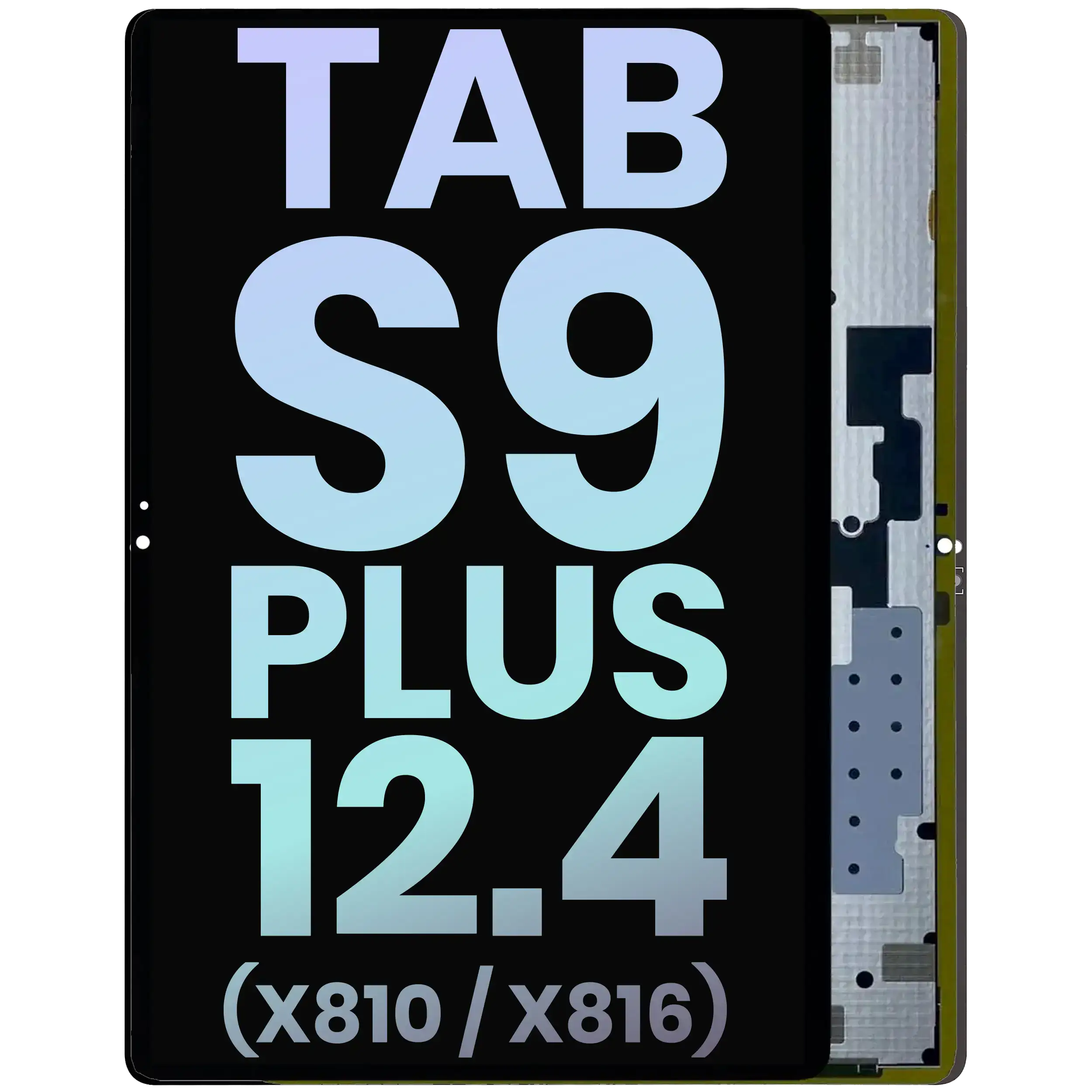 Oled Assembly Without Frame Compatible For Samsung Galaxy Tab S9 Plus 12.4"  (X810 / X816 ) (2023) (Service Pack) (All Colors)