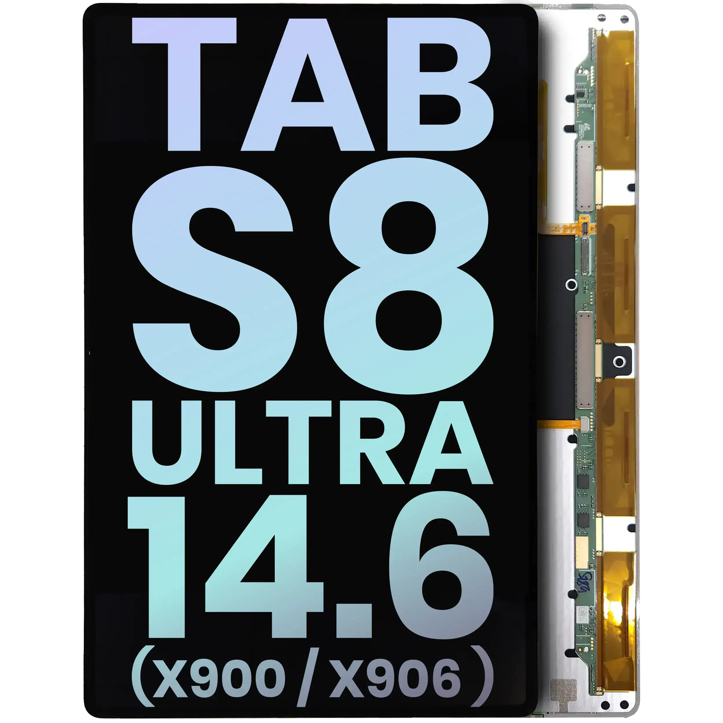 Oled Assembly Without Frame Compatible For Samsung Galaxy Tab S8 Ultra 14.6"  (X900 / X906 ) (2022) (Wifi / 5G) (Service Pack) (All Colors)