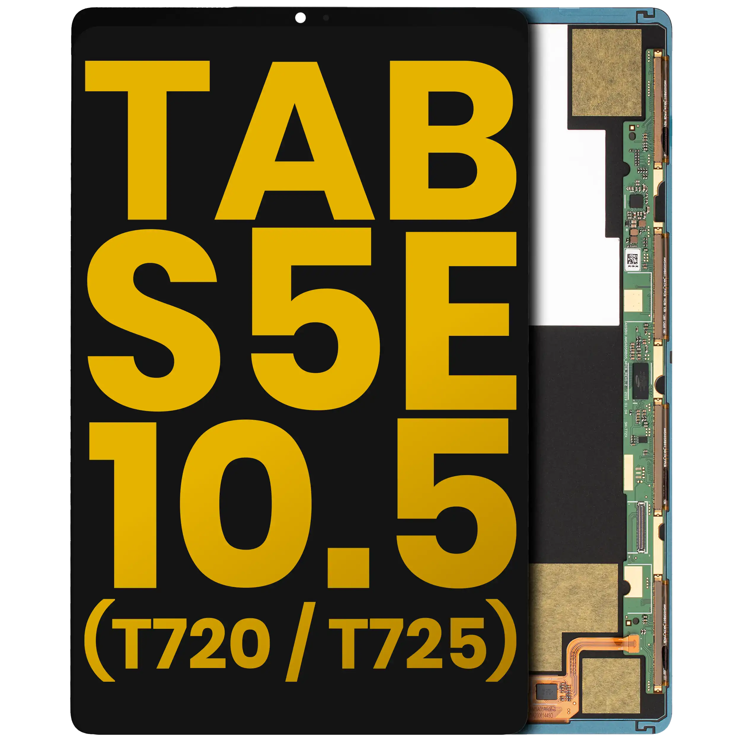 Oled Assembly Without Frame Compatible For Samsung Galaxy Tab S5E 10.5" (T720 / T725 / T727) (2019) (Refurbished)