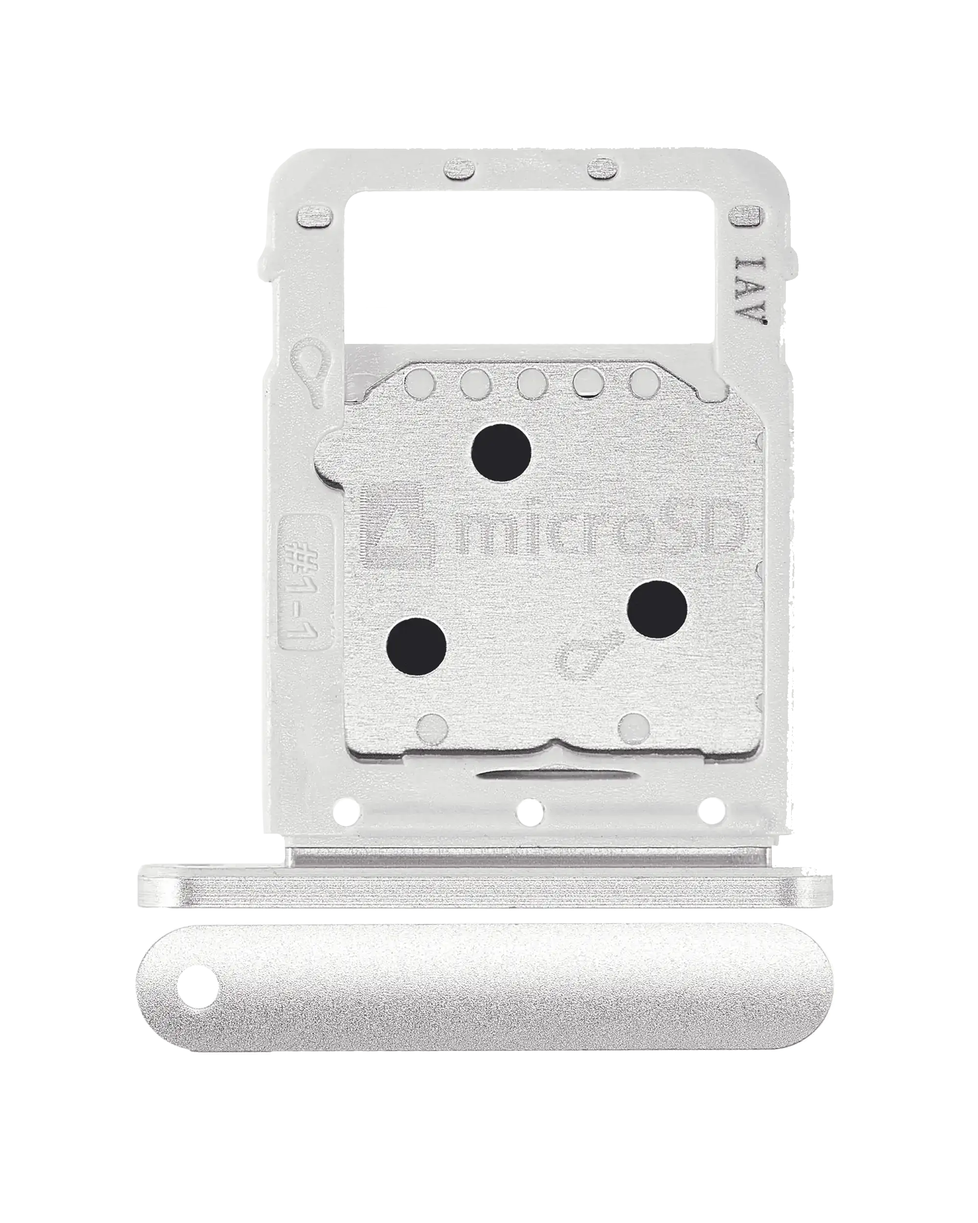 Sim Card Tray Compatible For Samsung Galaxy Tab S4 (T835) (2018) (Lte Version) (White)