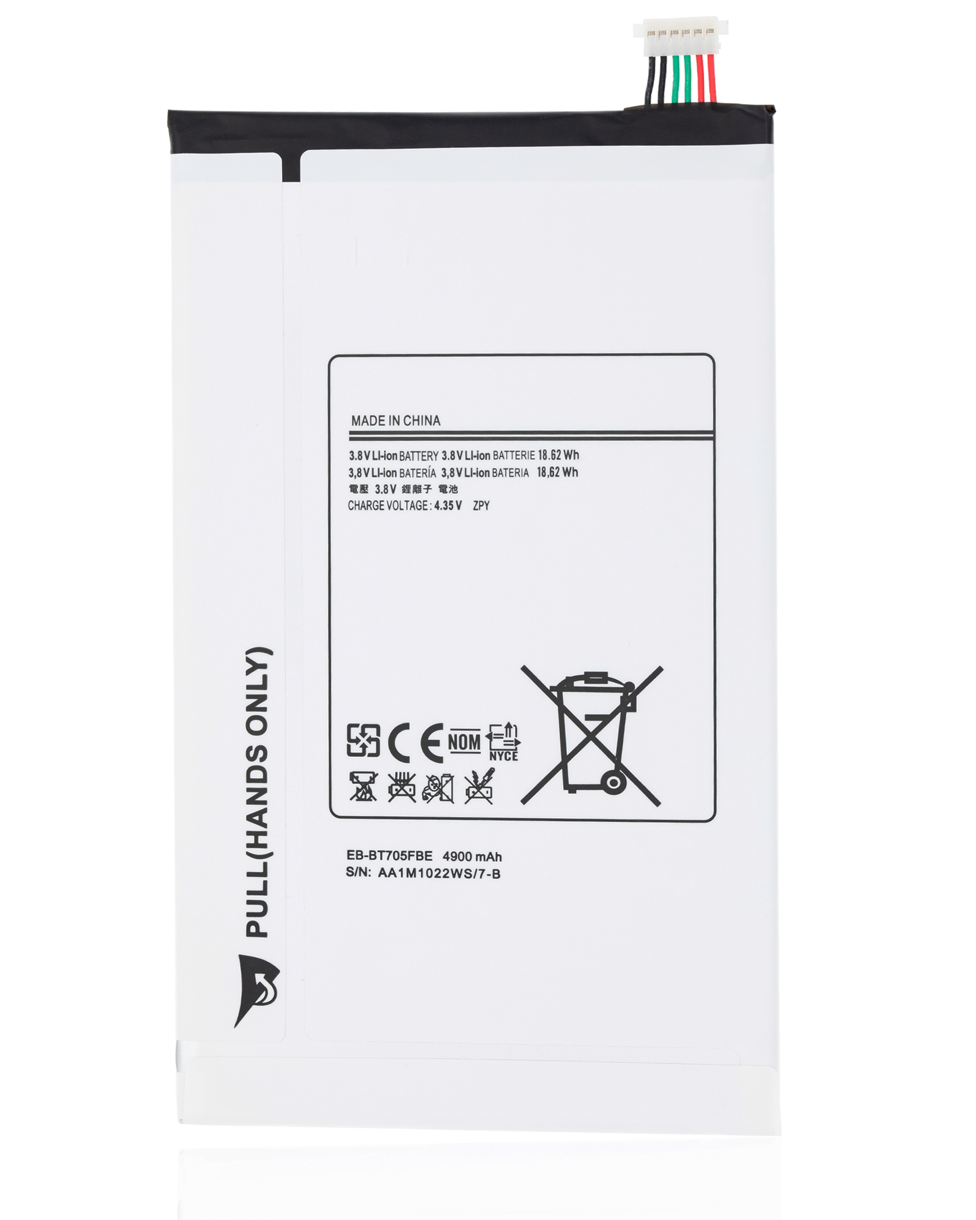 Replacement Battery Compatible For Samsung Galaxy Tab S 8.4" (T700 / T705) (2014)(Eb-Bt705)