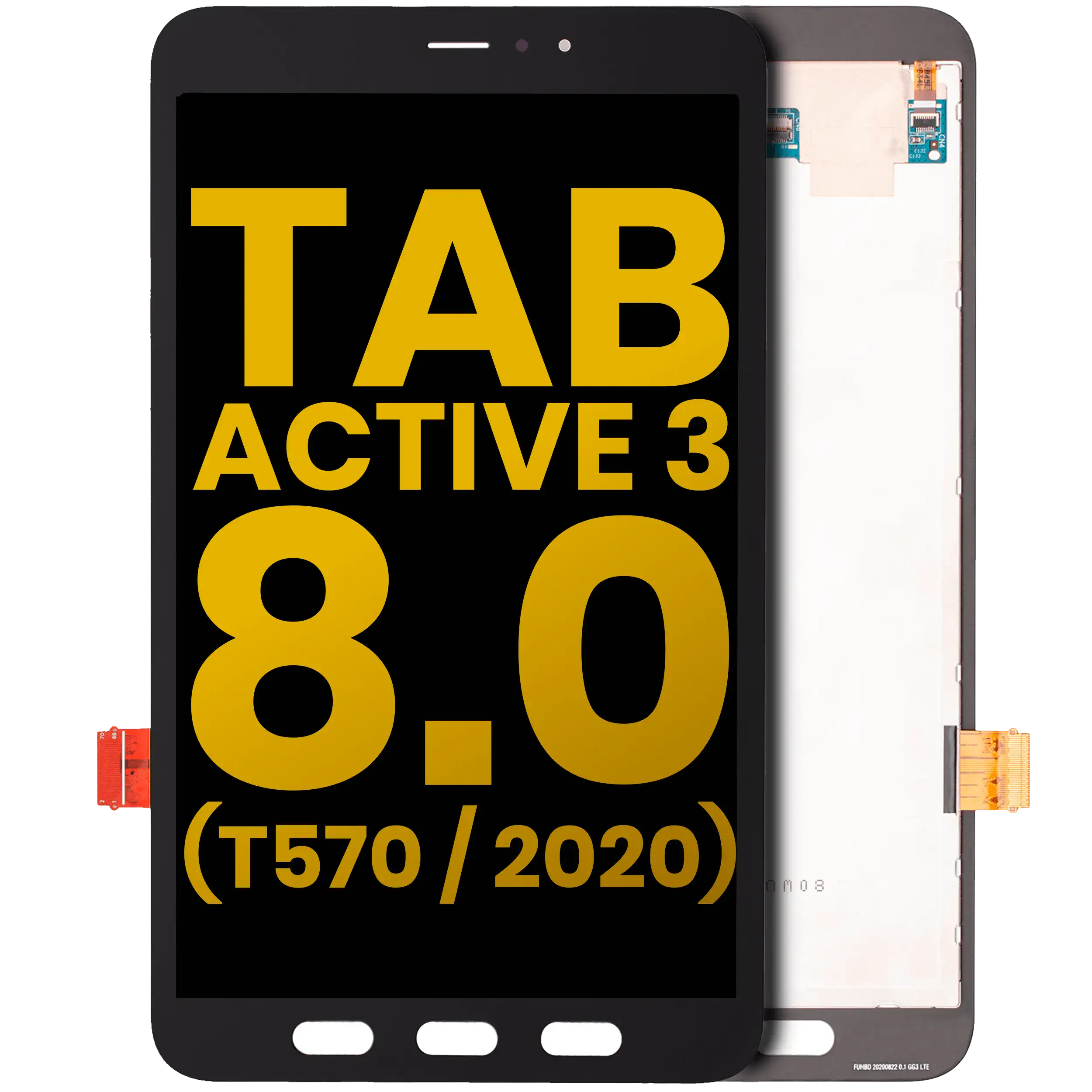 Lcd Assembly Without Frame Compatible For Samsung Galaxy Tab Active 3 8.0" (T570) (2020) (Wifi Version) (Refurbished) (All Colors)