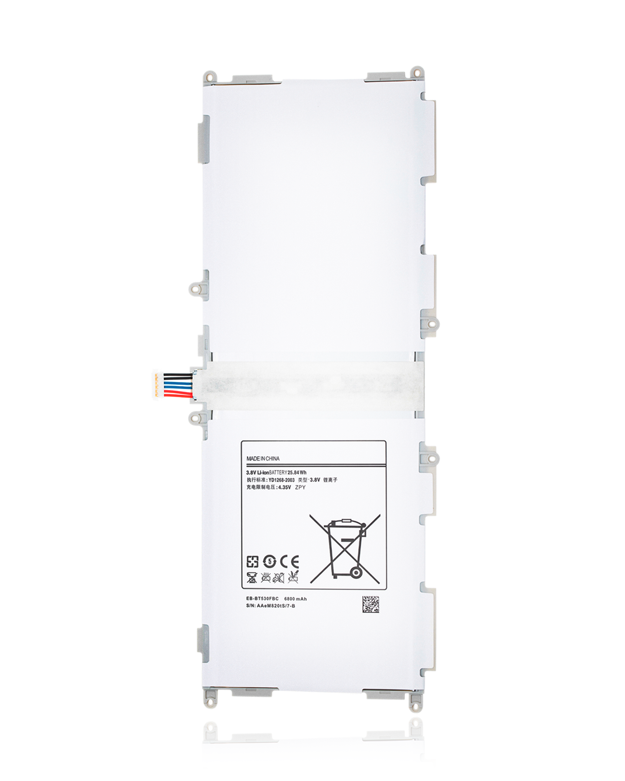 Replacement Battery Compatible For Samsung Galaxy Tab 4 10.1" (T530 / T531 / T535 / T537) (Eb-Bt530Fbc)