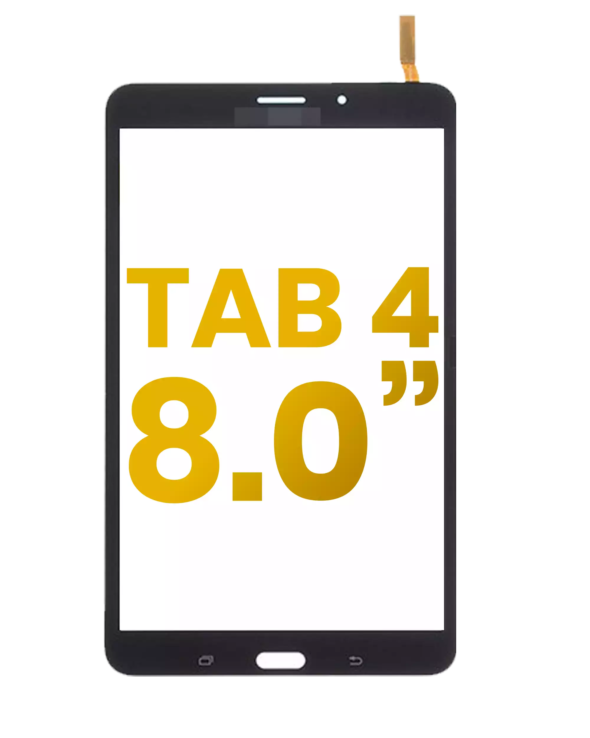 Digitizer Compatible For Samsung Galaxy Tab 4 8.0" (Wifi Version) (Black) (Lcd Separation Required)