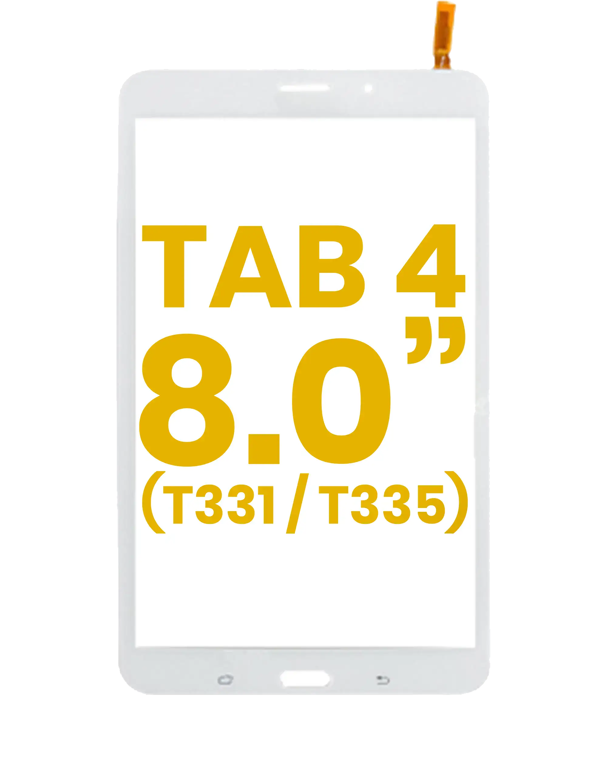 Digitizer Compatible For Samsung Galaxy Tab 4 8.0" (T331 / T335) (3G Version Only) (White)