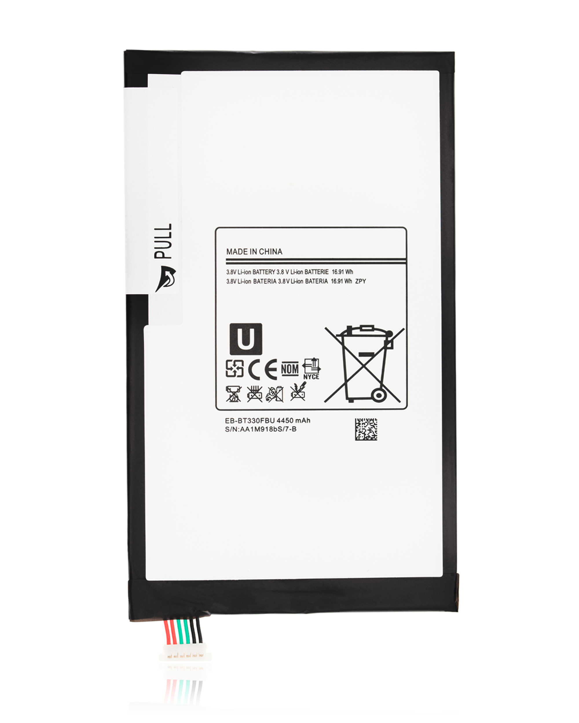 Replacement Battery Compatible For Samsung Galaxy Tab 4 8.0" (2014) (T330 / T331 / T335 / T337) (Eb-T330Fbe)