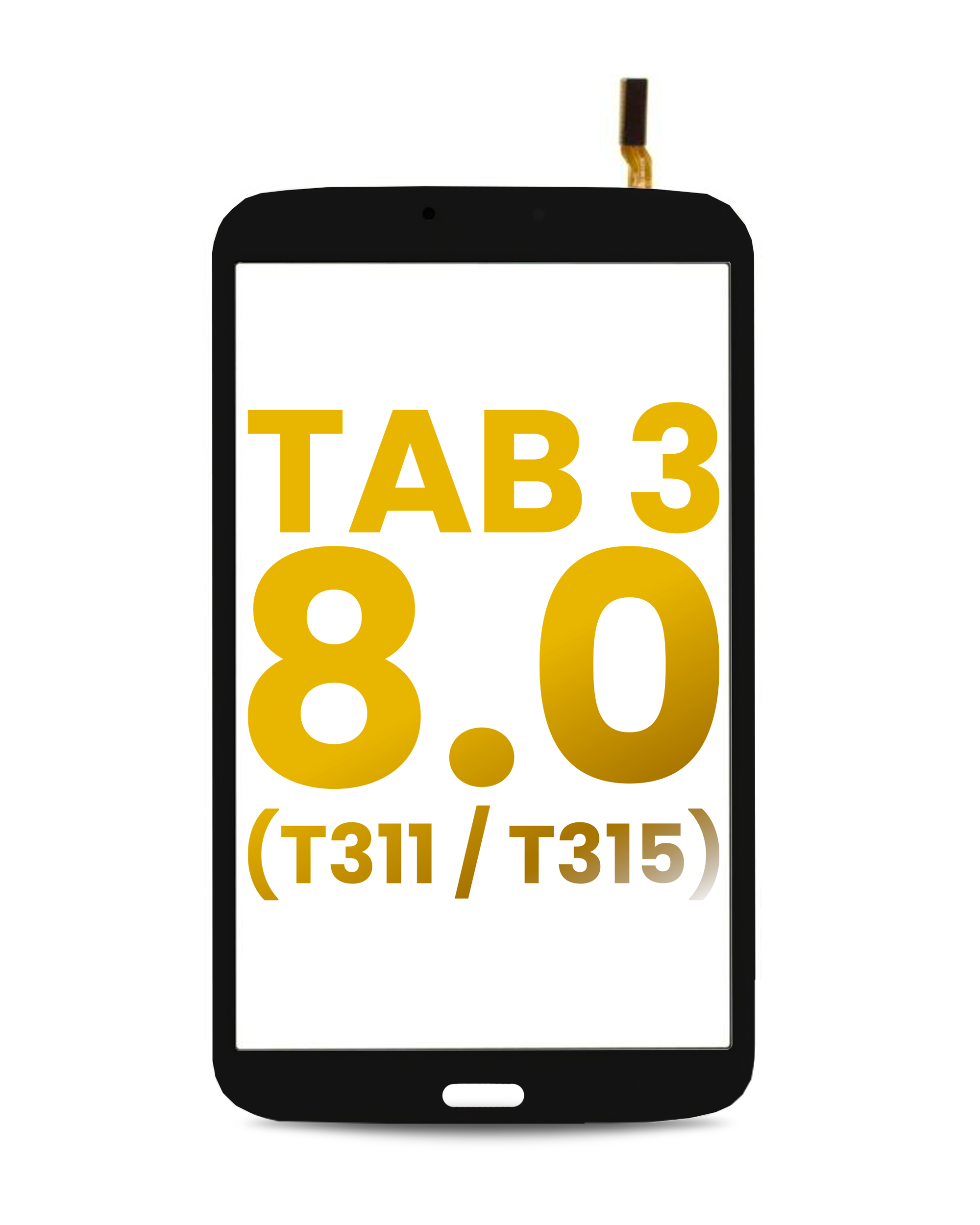 Digitizer Compatible For Samsung Galaxy Tab 3 8.0" (T311 / T315) (3G Version Only) (Black)