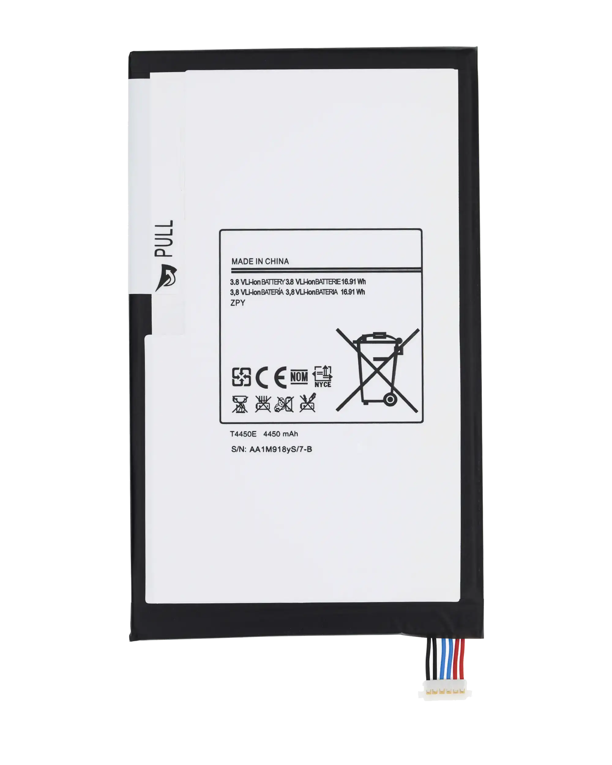 Replacement Battery Compatible For Samsung Galaxy Tab 3 8.0" (T4450E)