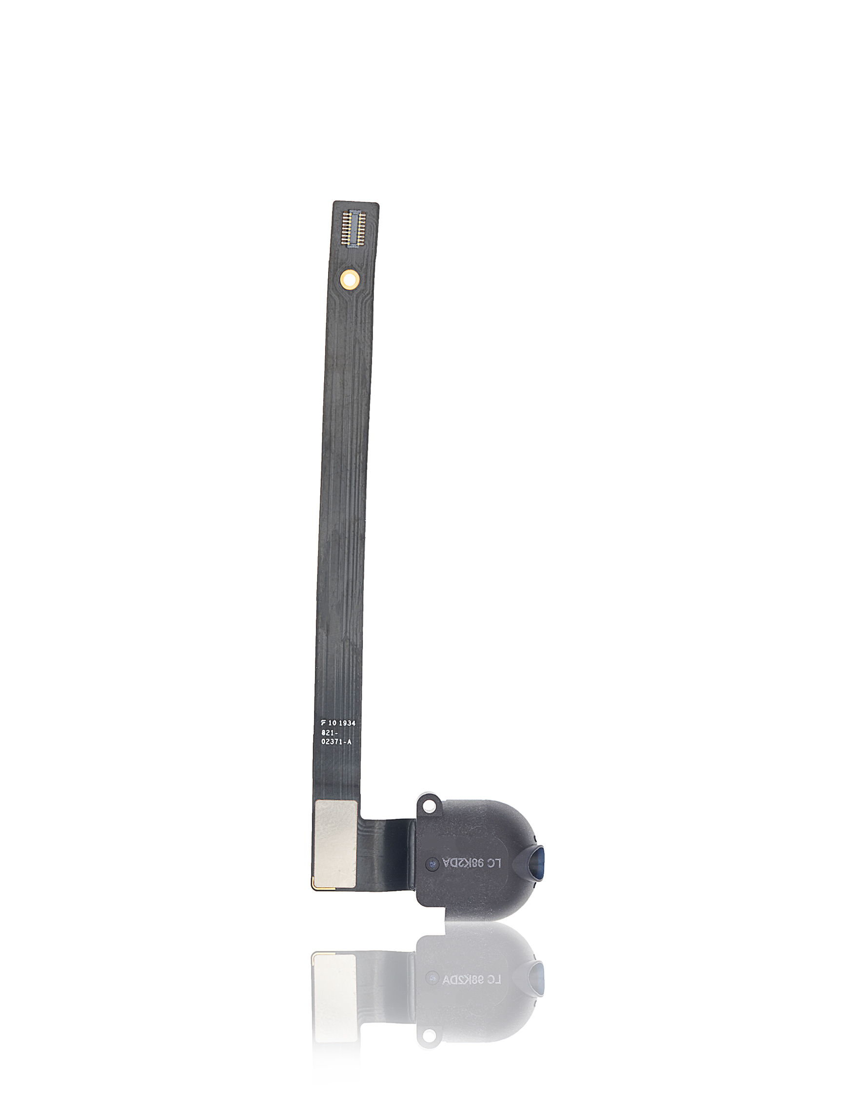Headphone Jack Flex Compatible For Ipad 7 (2019) / Ipad 8 (2020) (Wifi Only) (Premium) (Black)