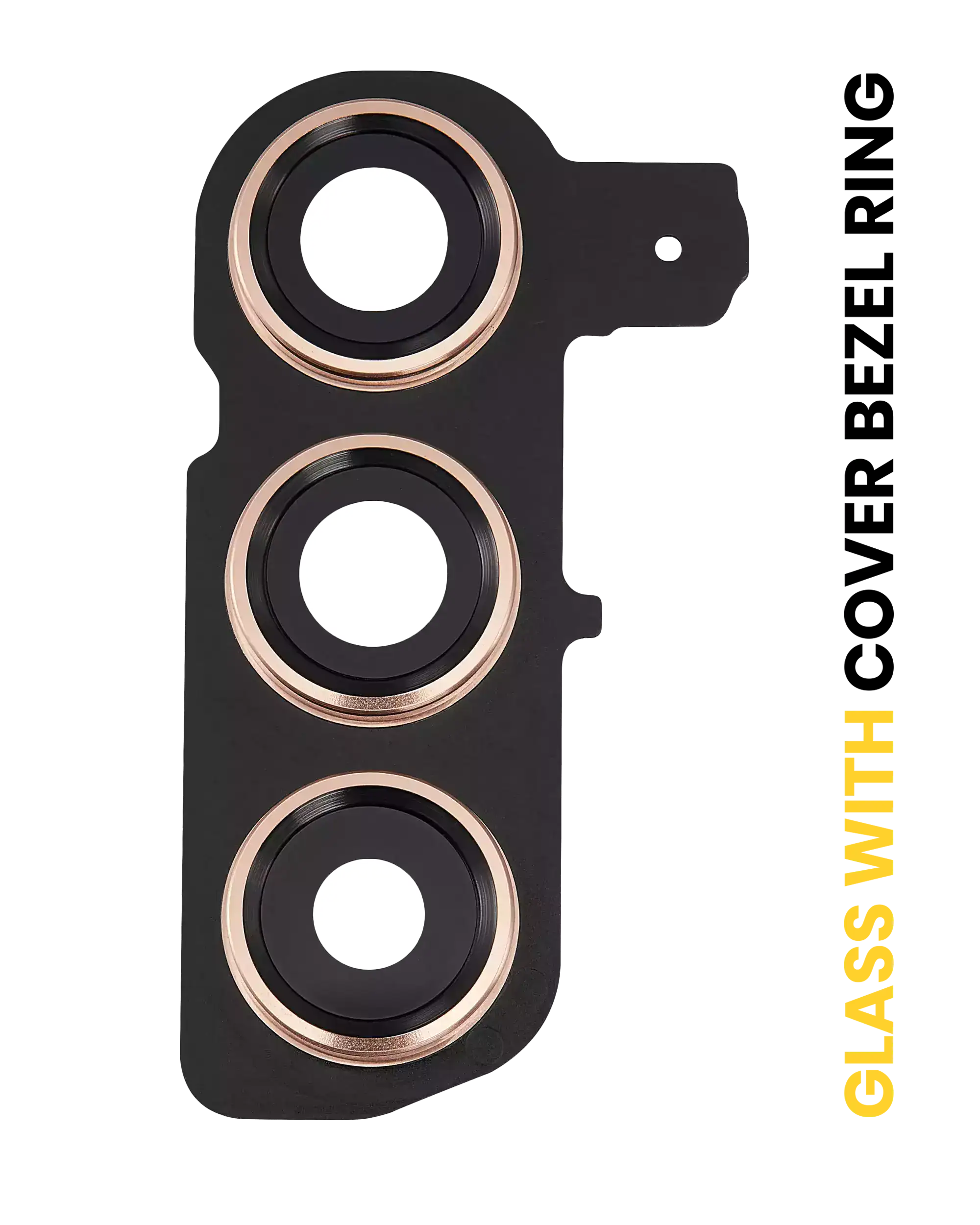 Back Camera Lens With Cover Bezel Ring Compatible For Samsung Galaxy S24 5G (Premium) (Sandstone Orange)