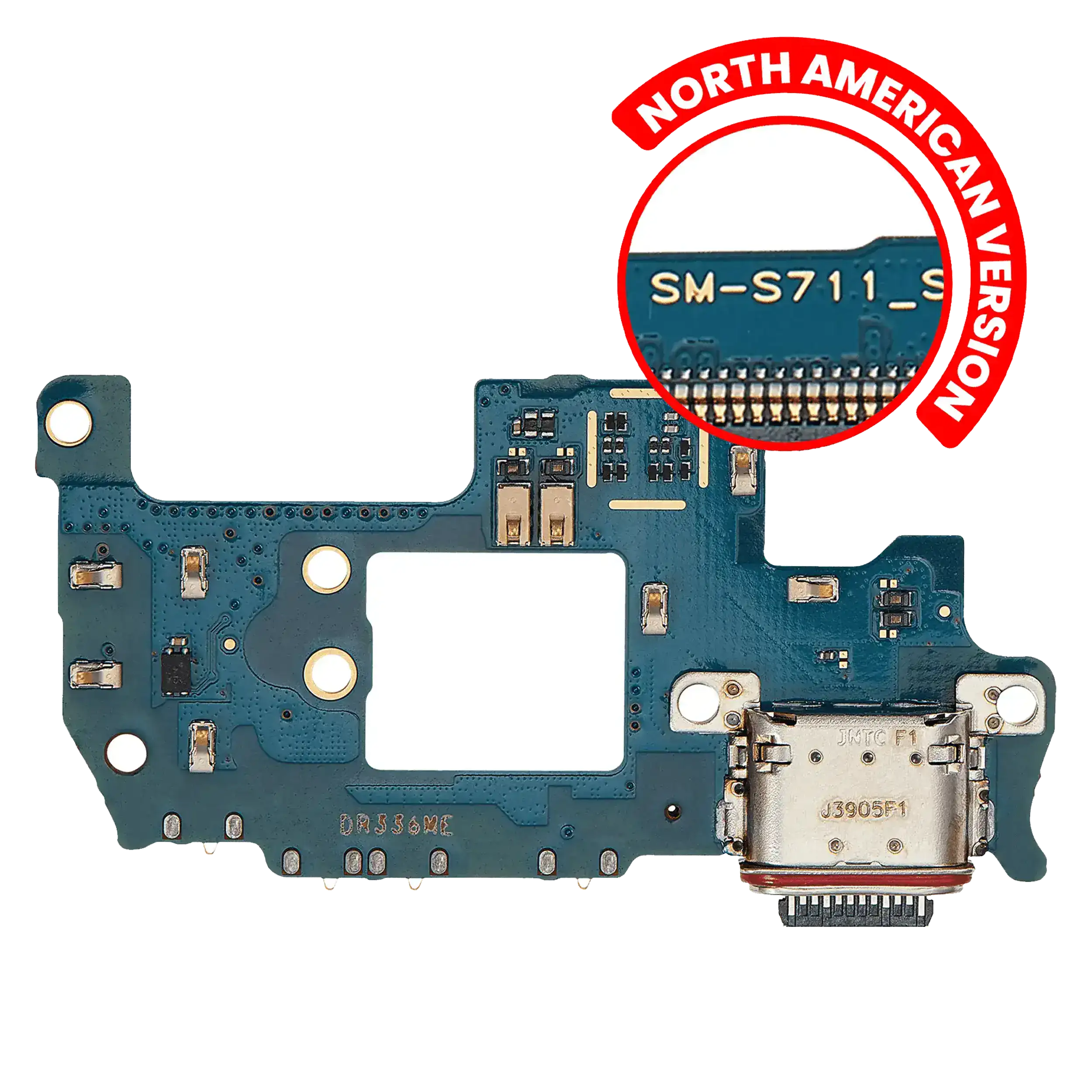 Charging Port Board Compatible For Samsung Galaxy S23 Fe 5G (Us Version) (Premium)