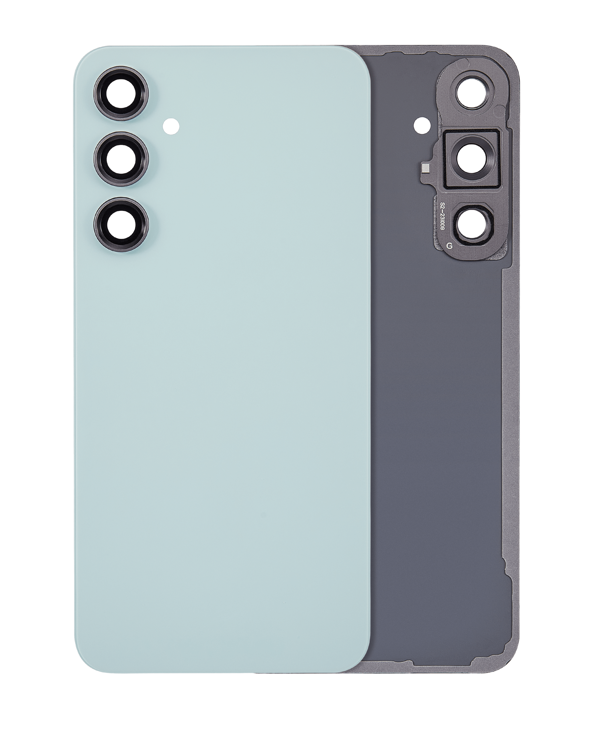 Back Cover Glass With Camera Lens Compatible For Samsung Galaxy S23 Fe 5G (Aftermarket Plus) (Mint)