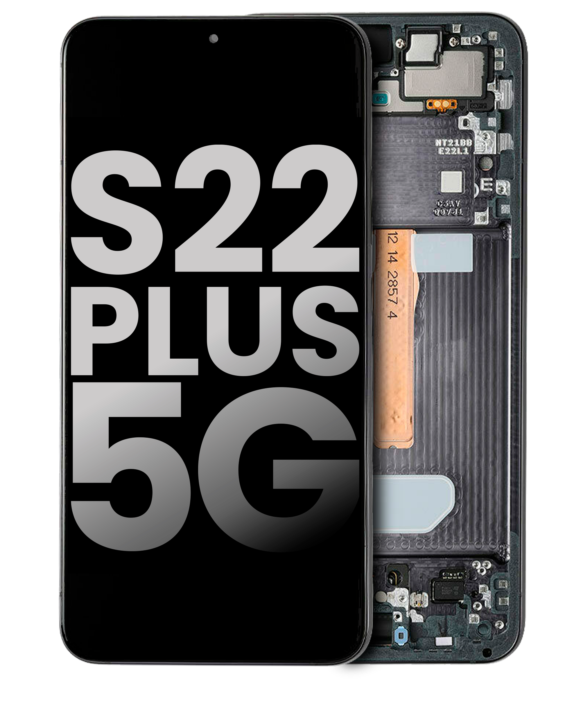 Oled Assembly With Frame Compatible For Samsung Galaxy S22 Plus 5G (Used  Pull: Grade A) (Phantom Green)