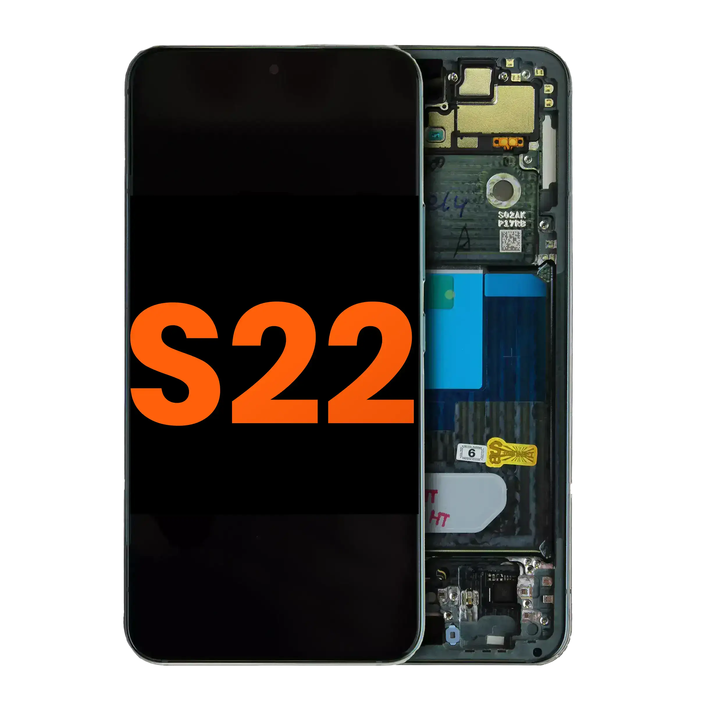 Oled Assembly With Frame Compatible For Samsung Galaxy S22 5G (Blemish: Grade B) (Green)