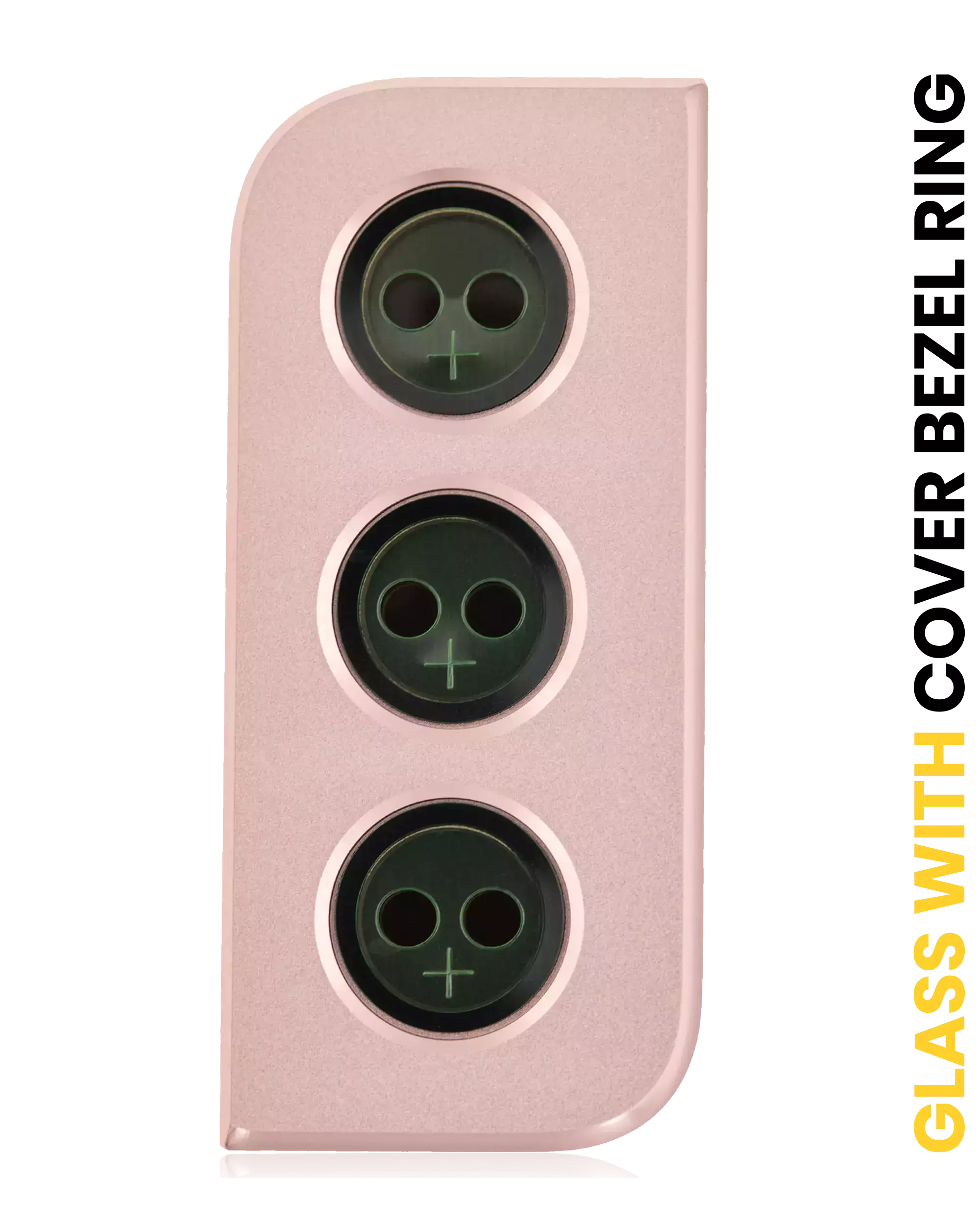 Back Camera Lens With Cover Bezel Ring Compatible For Samsung Galaxy S21 (Phantom Pink)