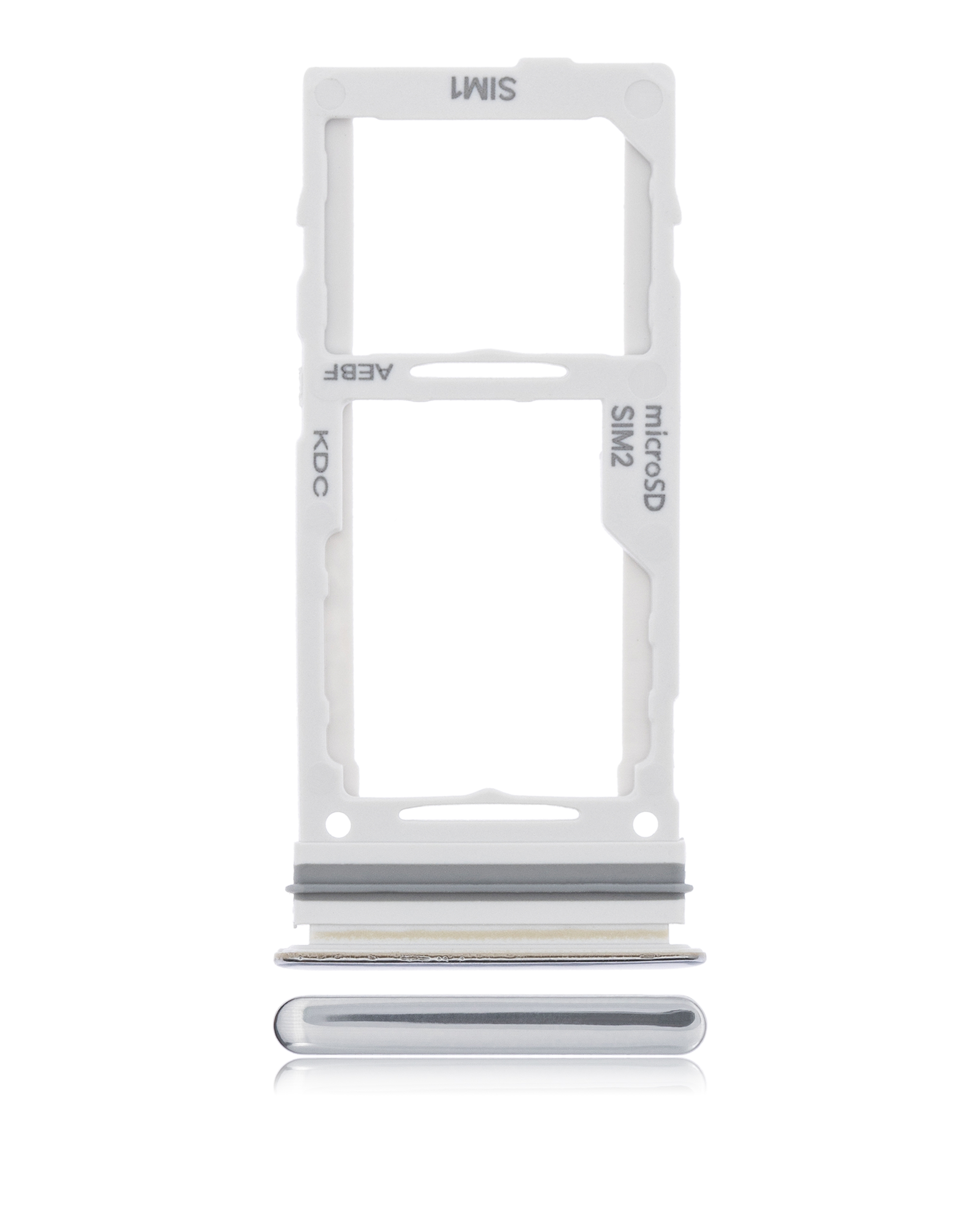 Dual Sim Card Tray Compatible For Samsung Galaxy A72 (A725 / 2021) (Awesome White)
