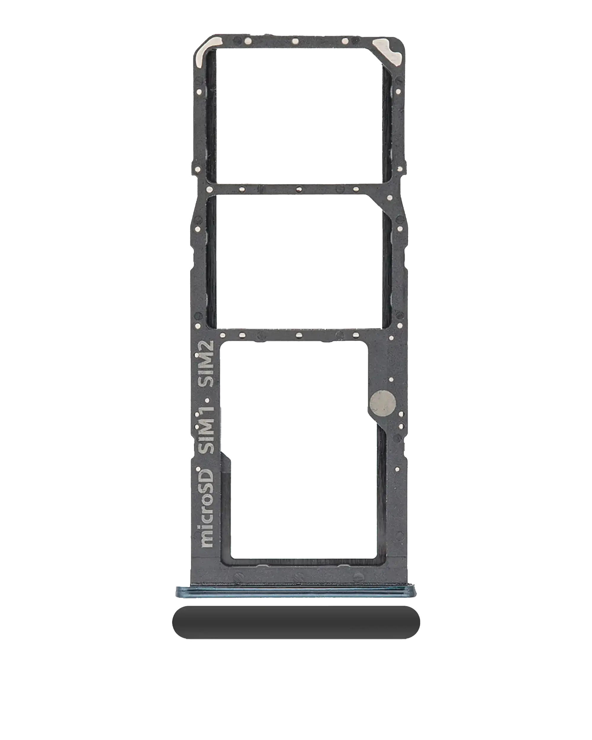 Dual Sim Card Tray Compatible For Samsung Galaxy A71 (A715 / 2020) (Prism Crush Black)