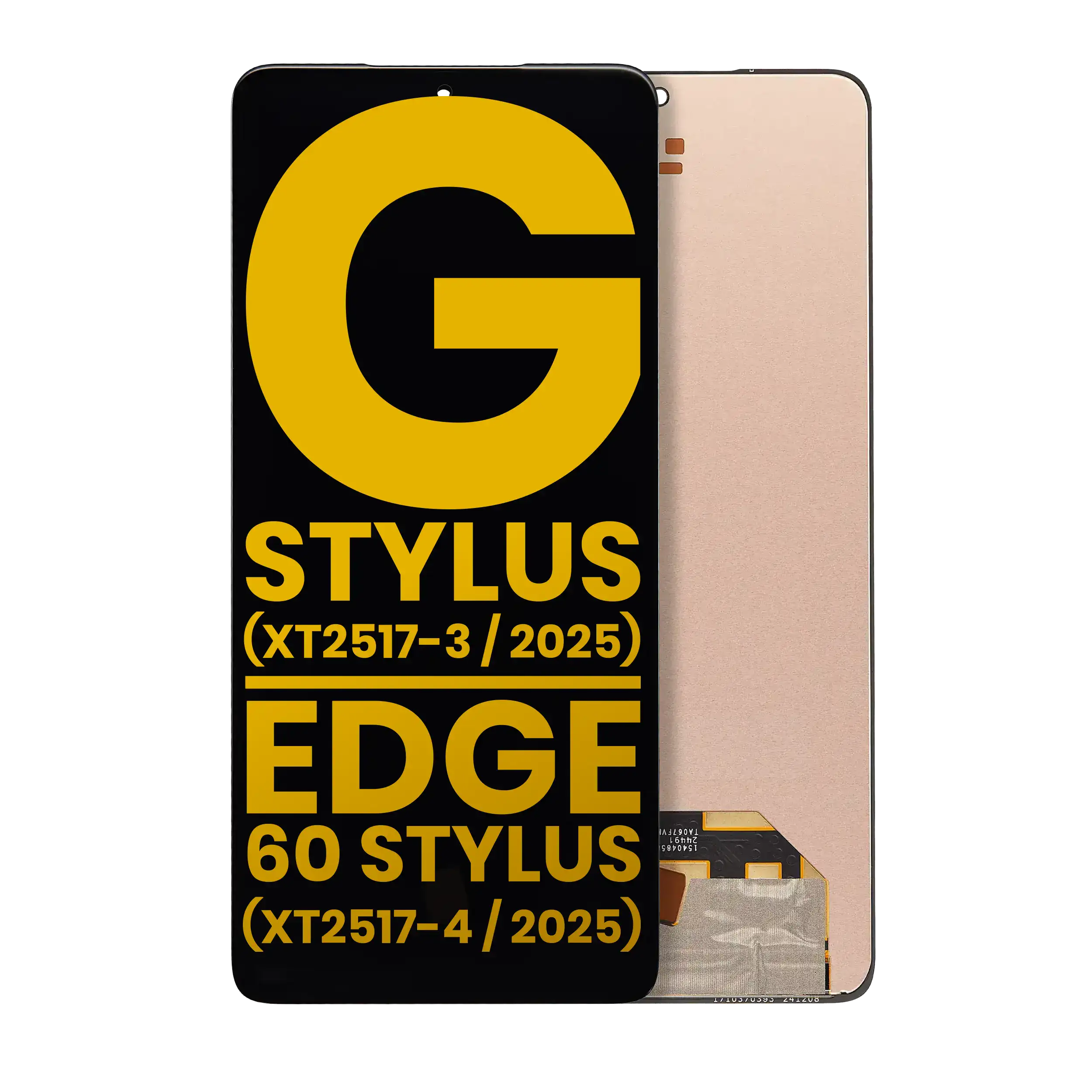 Oled Assembly Without Frame For Motorola Moto G Stylus 5G (Xt2517-2025) - Refurbished