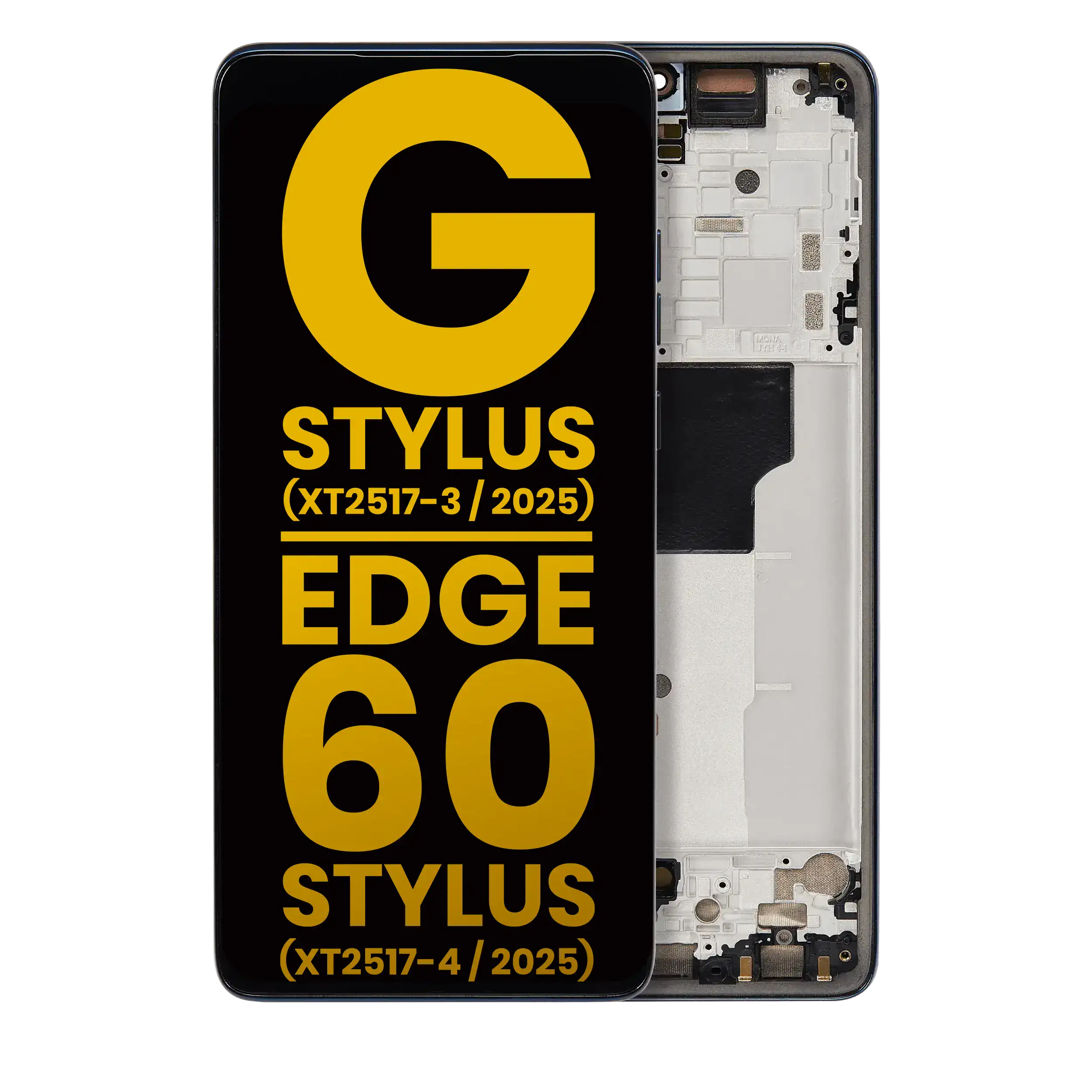 Oled Assembly With Frame For Motorola Moto G Stylus 5G (Xt2517-3 / 2025), Compatible With Moto Edge 60 Stylus (Xt2517-4 / 2025)