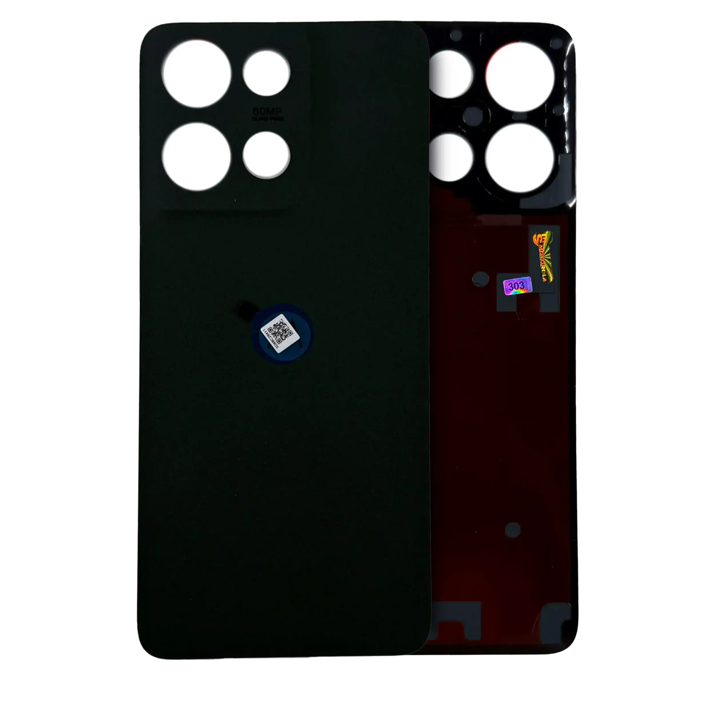 Back Cover Glass Compatible For Motorola Moto G 5G (Xt2513 / 2025) (Official - Not Aftermarket) (Forest Gray)