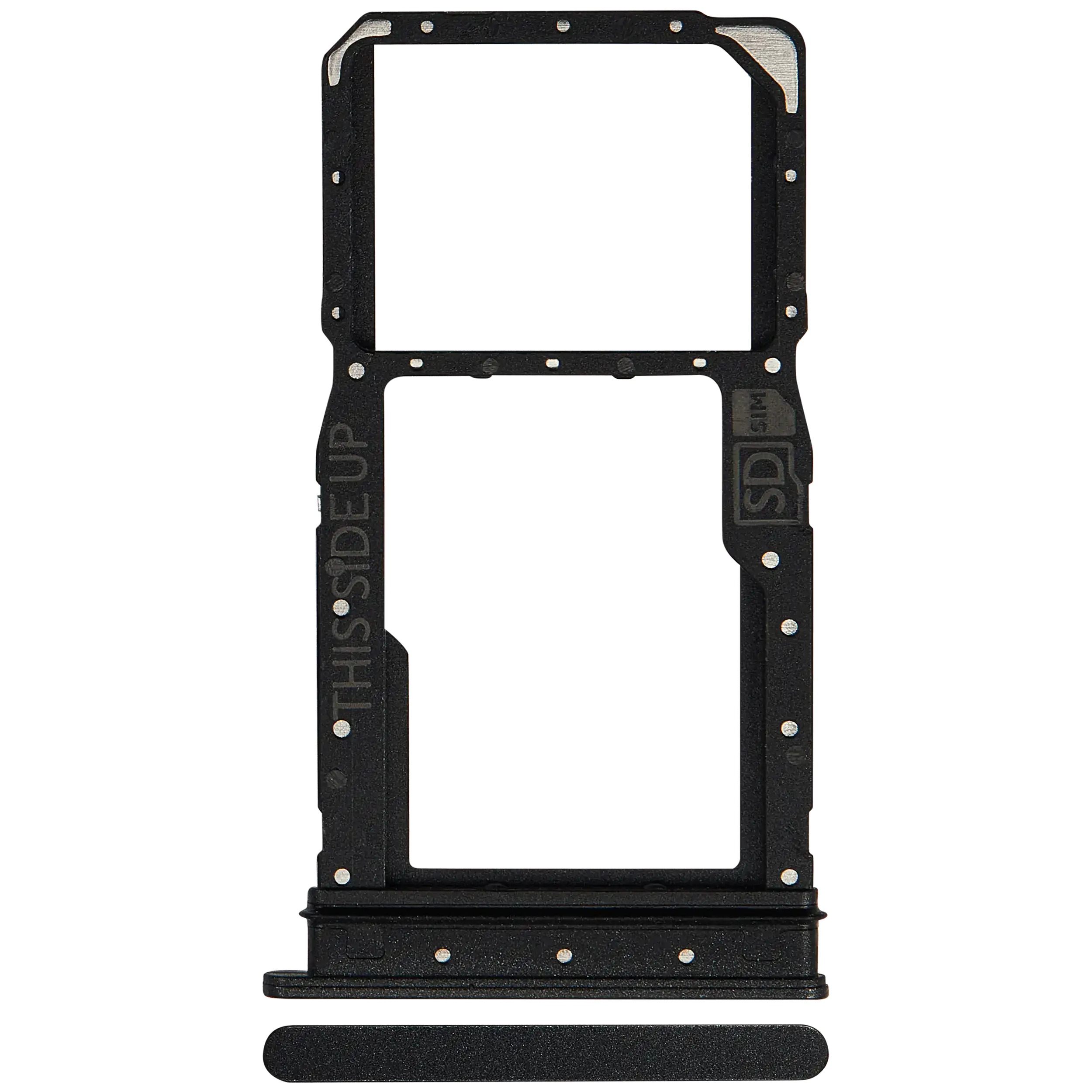 Sim Card Tray Compatible For Motorola Moto G 5G (Xt2513 / 2025) (Premium) (Forest Gray)