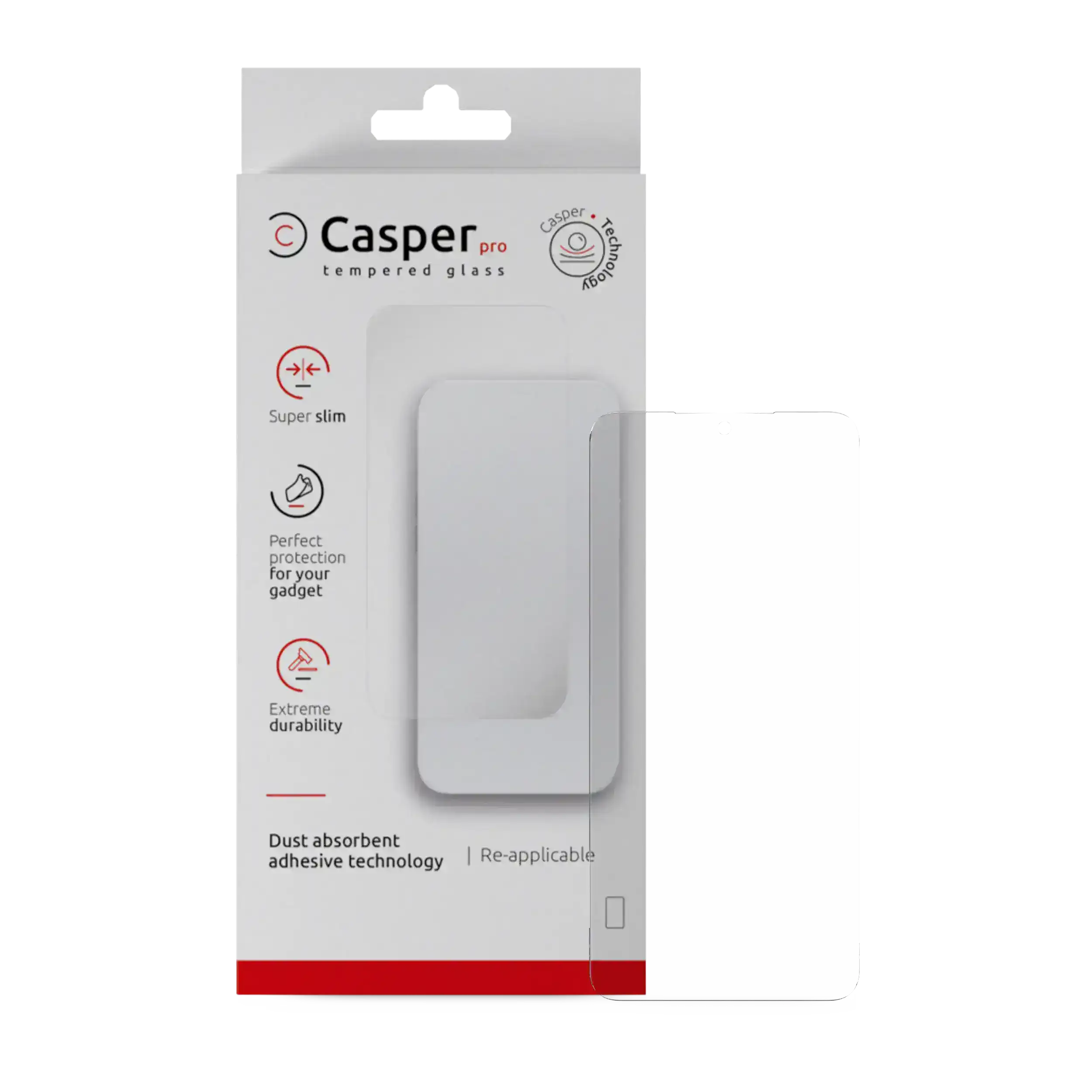 Casper Pro Screen Protector Compatible For Motorola Moto G 5G (Xt2513 / 2025) (Retail Pack) (Clear)