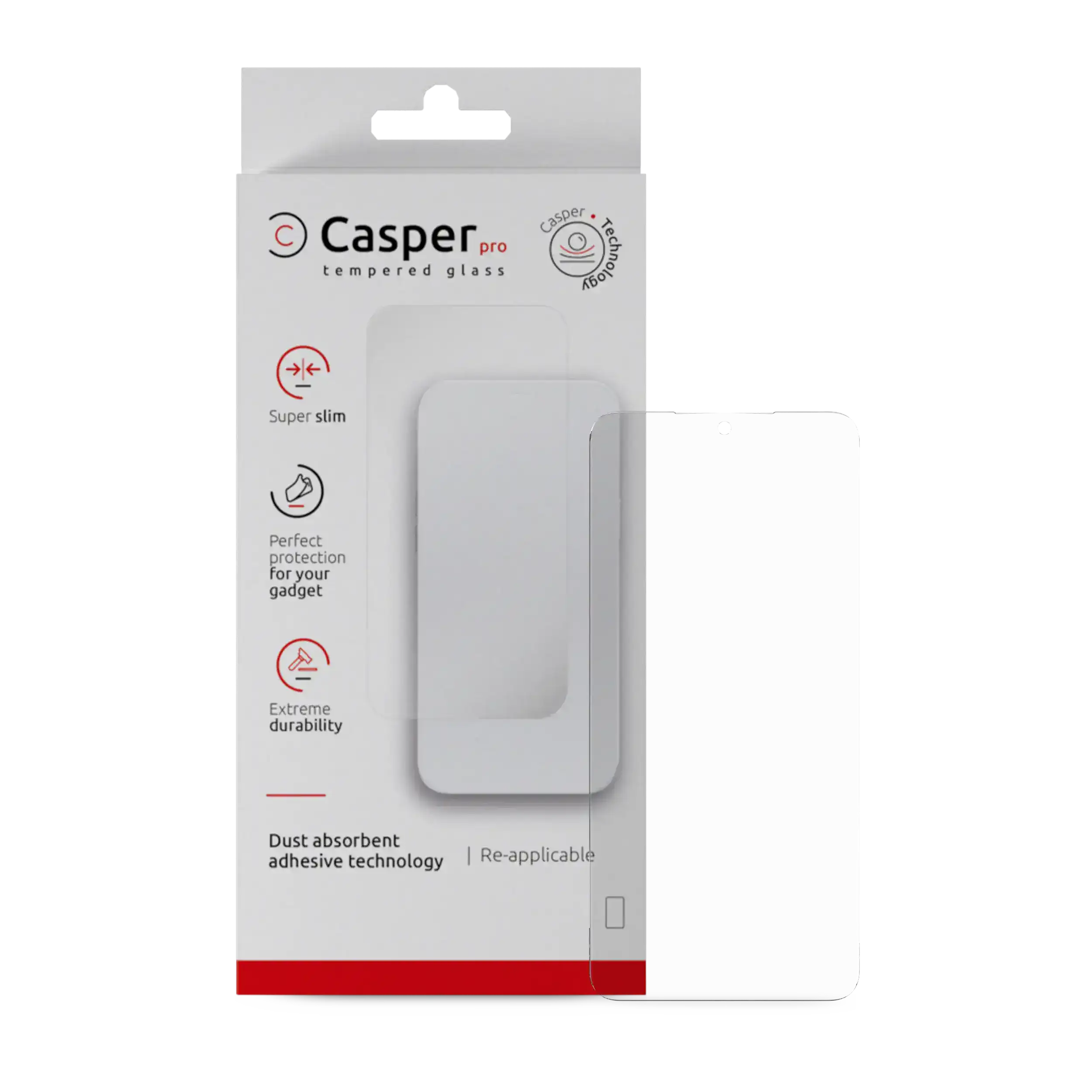 Casper Pro Screen Protector Compatible For Motorola Moto G Power (Xt2515 / 2025) (Retail Pack) (Clear)